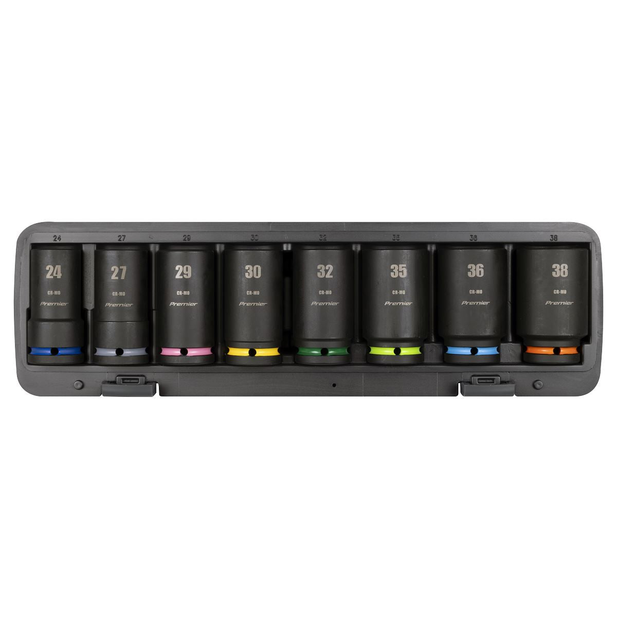 Sealey Premier Deep Impact Socket Set 3/4"Sq Drive 8pc