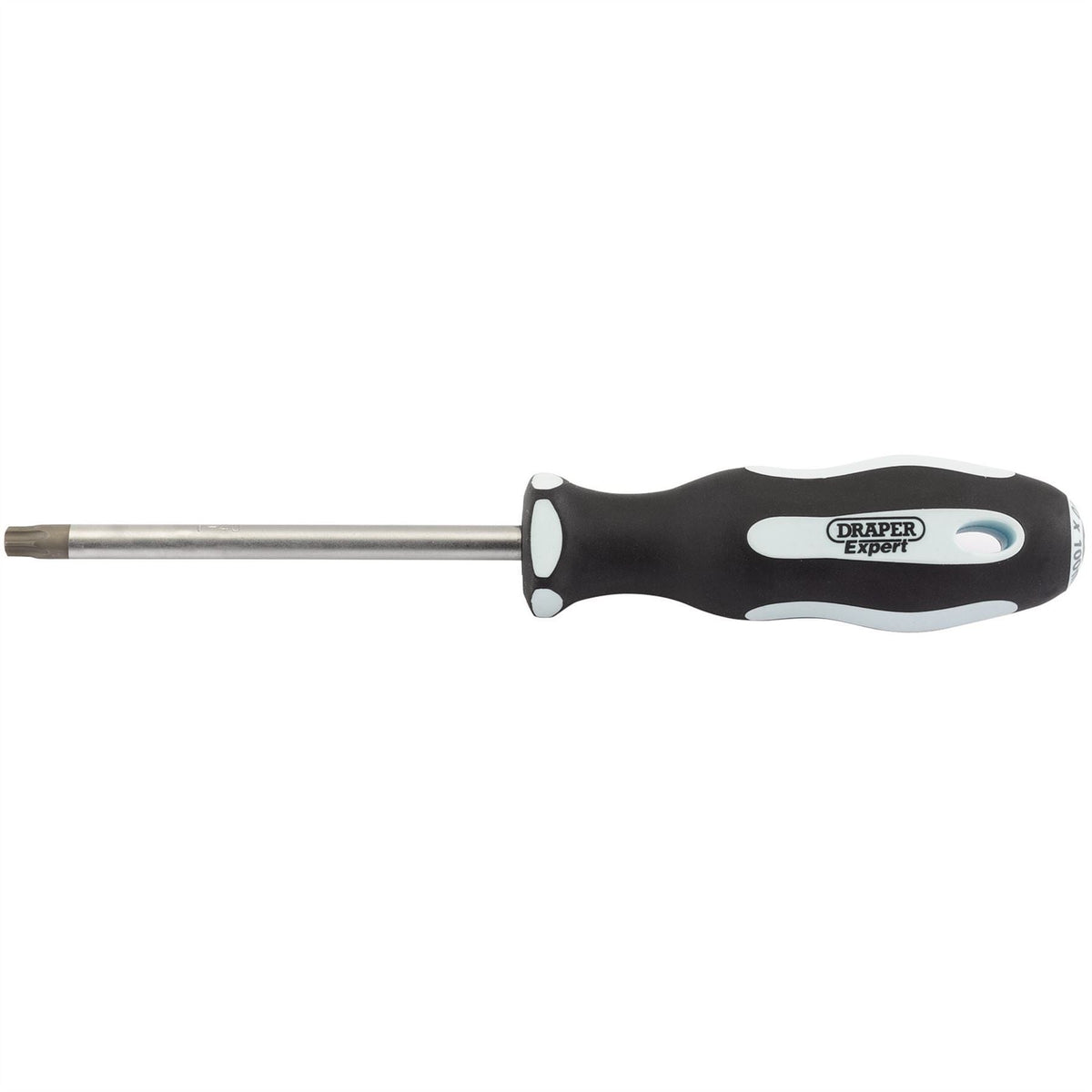 Draper Expert TX-STAR® Security Soft Grip Screwdriver T40T x 100mm 35150 White Rose Tools