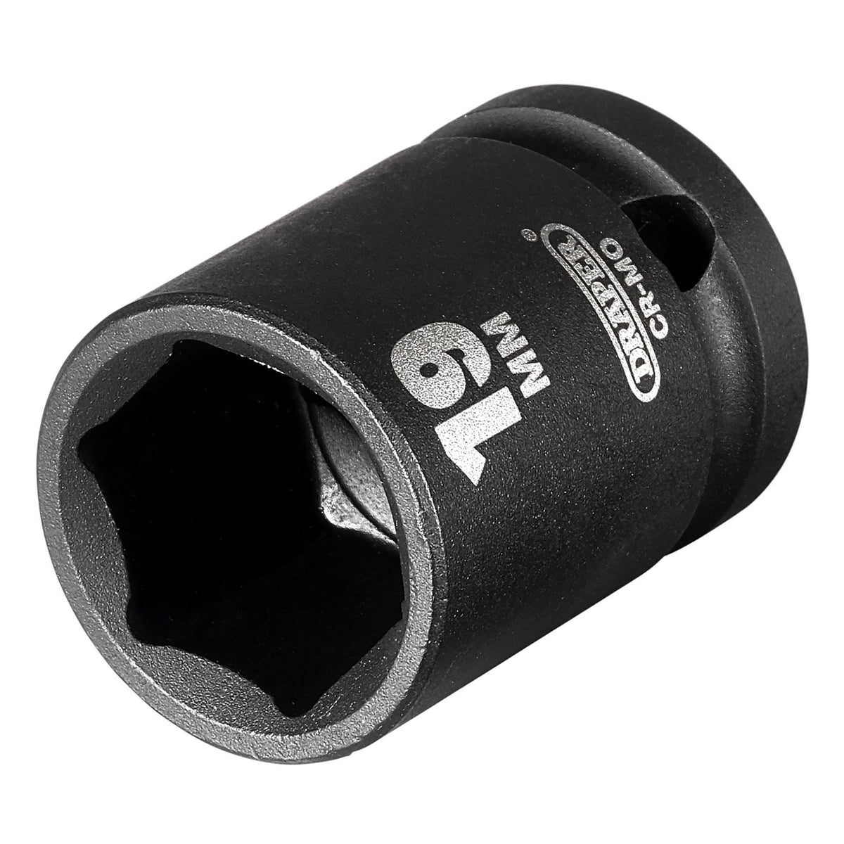 Draper HI-TORQ® Impact Socket 1/2" Sq. Dr. 19mm 28503 White Rose Tools
