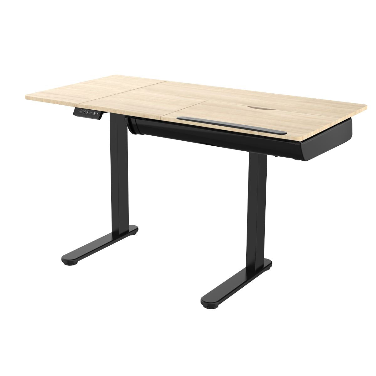 Dellonda Electric Standing Drafting Desk Ergonomic Drawing Sit/Stand Table 0-40°