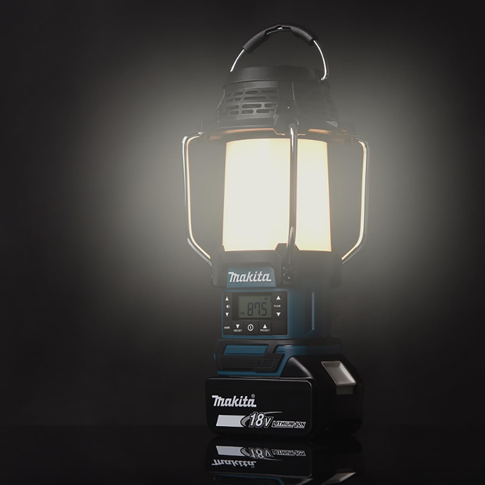 Makita Lantern Radio FM/AM Job Site Light Cordless 14.4V 18V LXT DMR055 Body Only