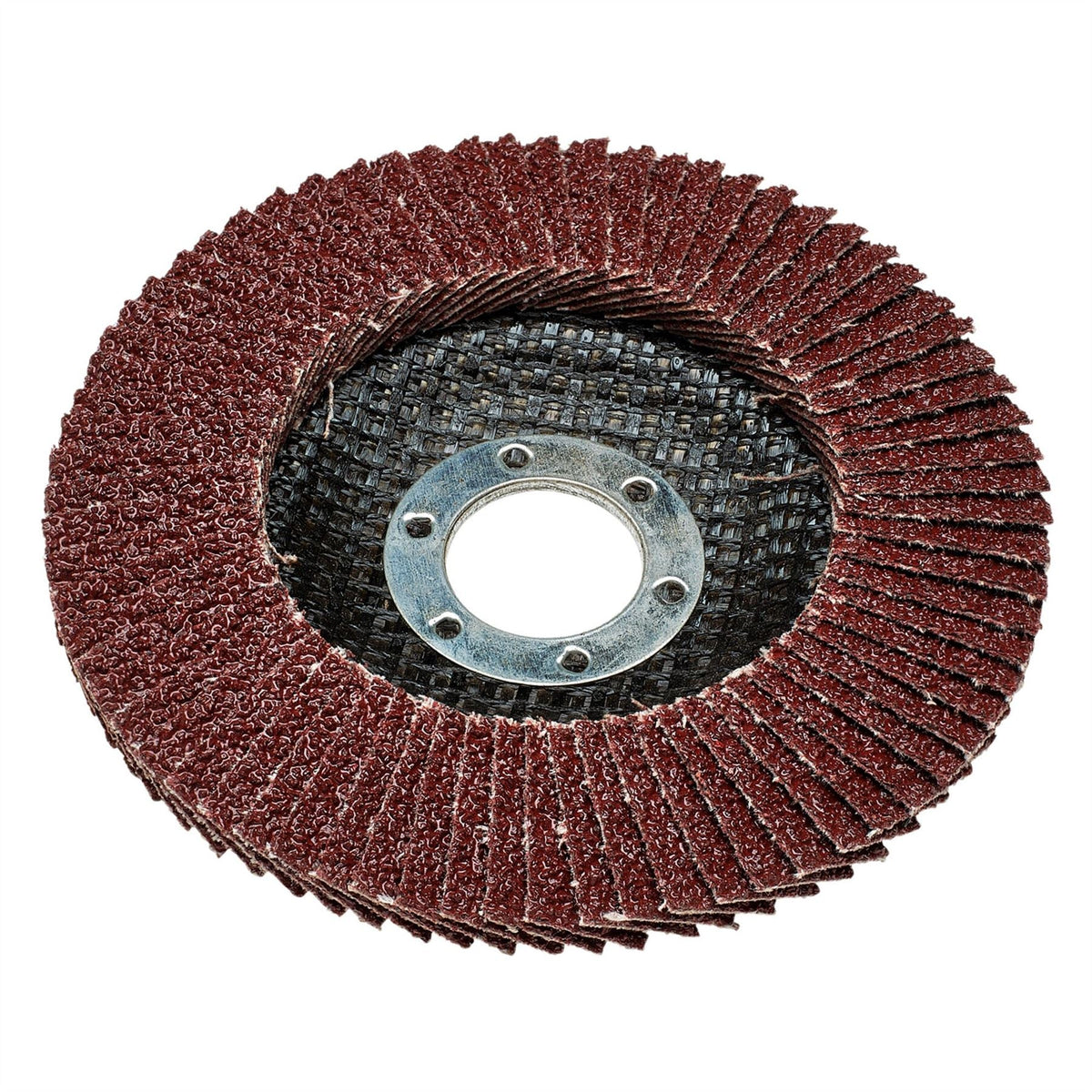 Draper Aluminium Oxide Flap Disc 115 x 22.23mm 40 Grit 82356 White Rose Tools
