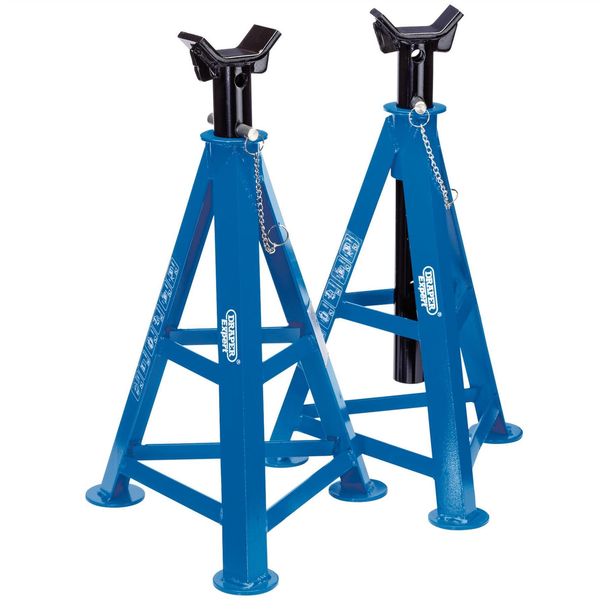 Draper Expert Axle Stands 6 Tonne (Pair) 54722 White Rose Tools