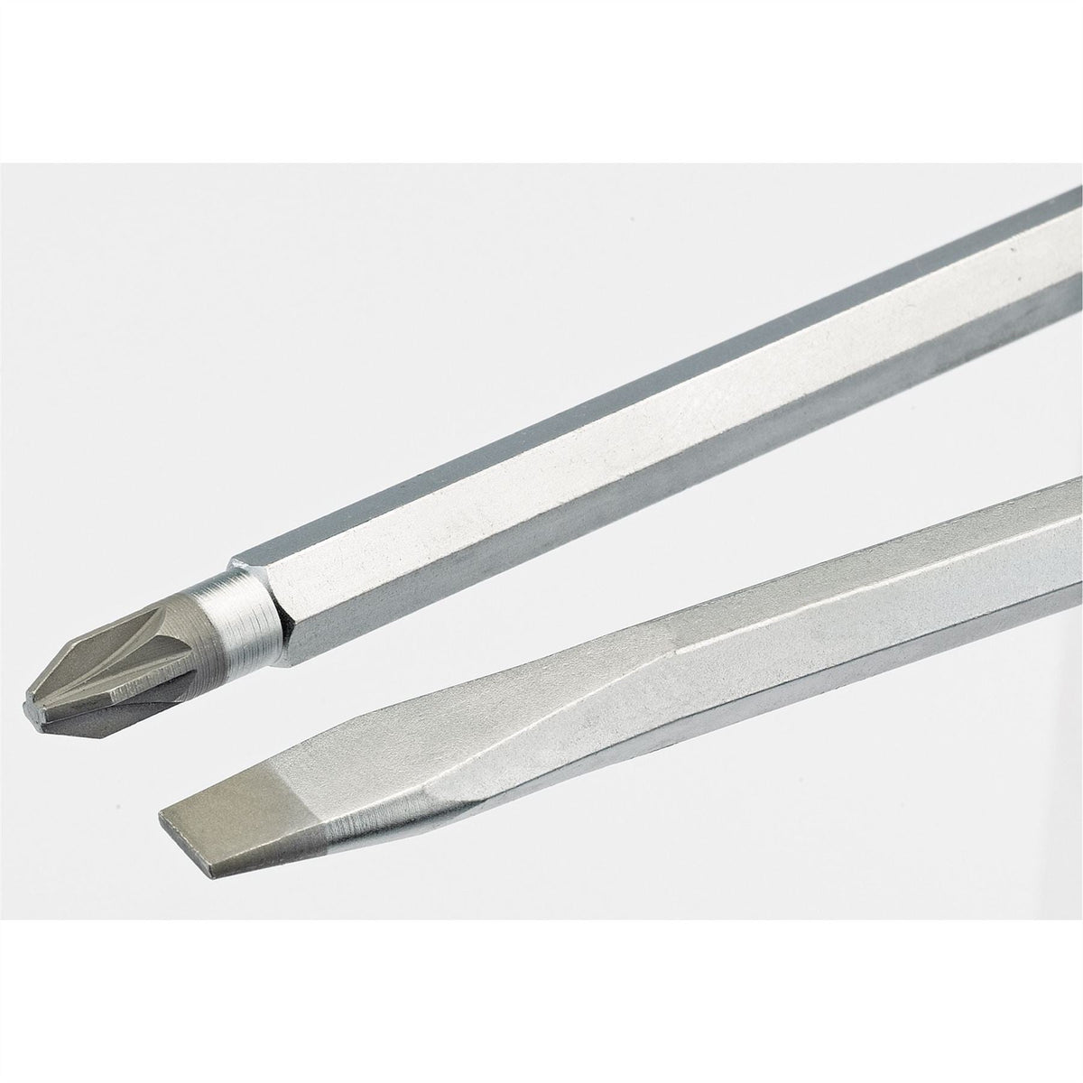 Draper Expert 'Pound Thru' Plain Slot Soft Grip Screwdriver 6.5 x 100mm 35181 White Rose Tools