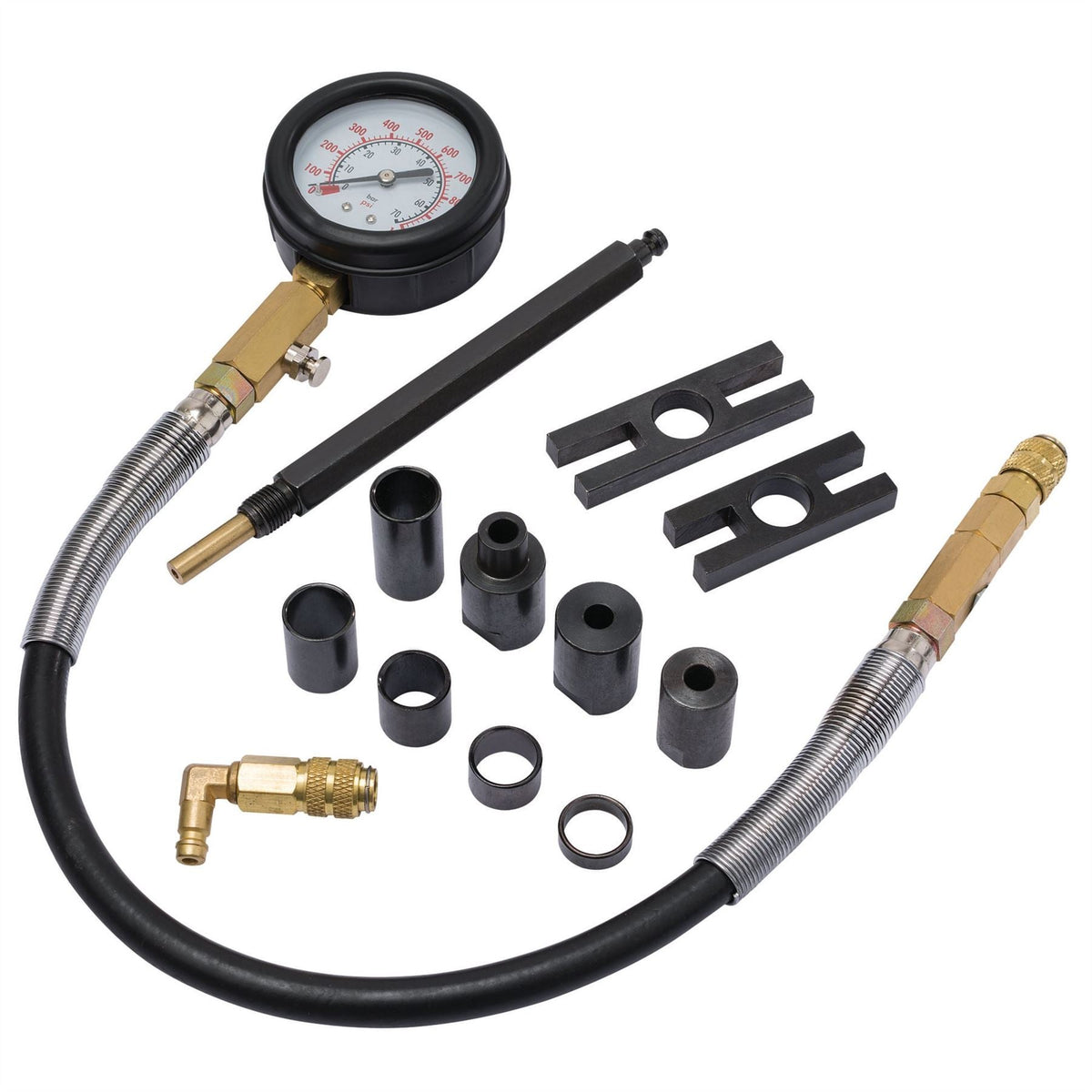 Draper Expert Commercial Vehicle Diesel Compression Test Kit (13 Piece) 35877 White Rose Tools