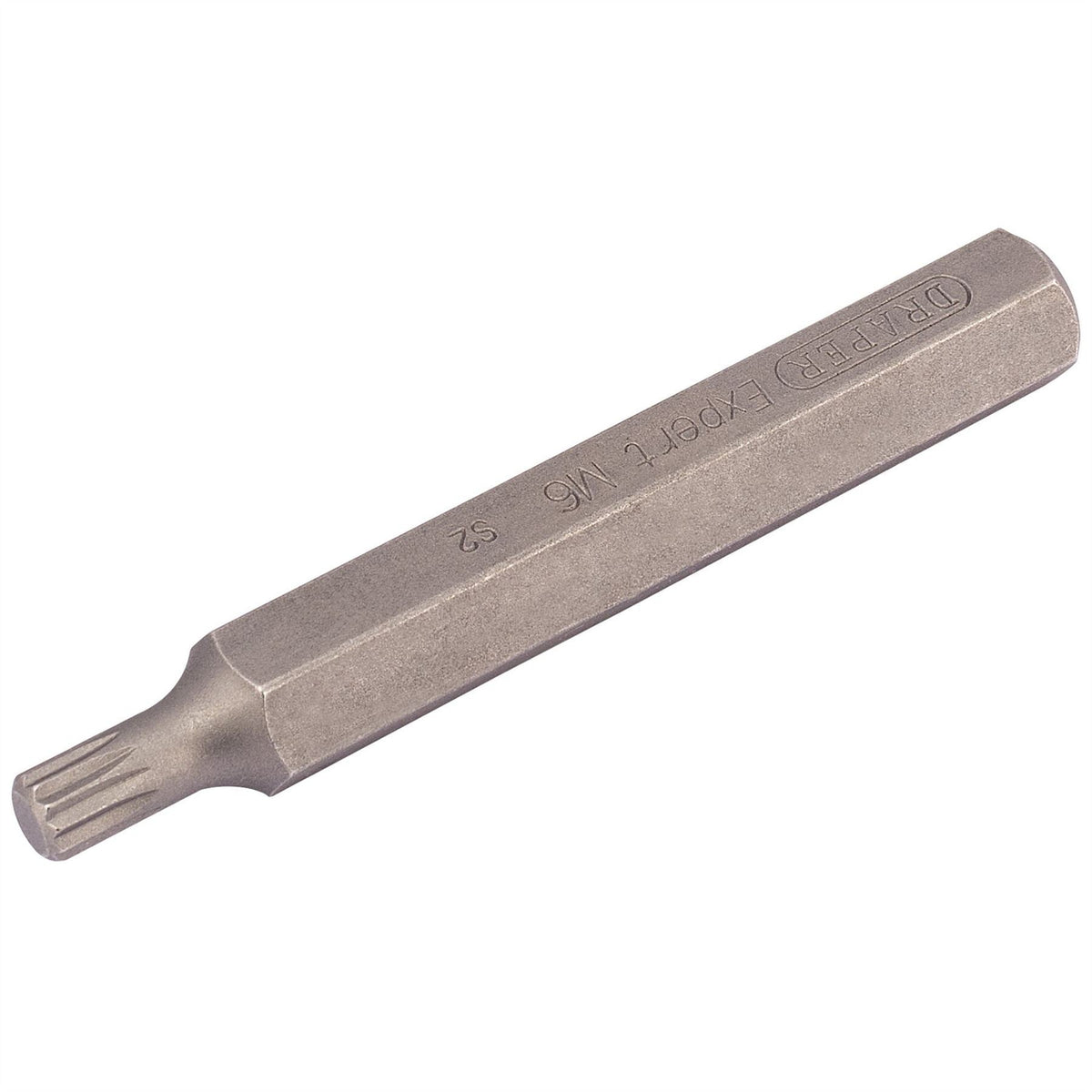Draper Expert Spline 10mm Insert Bit for Mechanics Bit Sets M6 x 75mm 33345 White Rose Tools