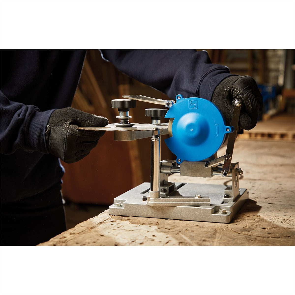 Draper Storm Force 230V Circular Saw Blade Sharpener 110W 98486 White Rose Tools