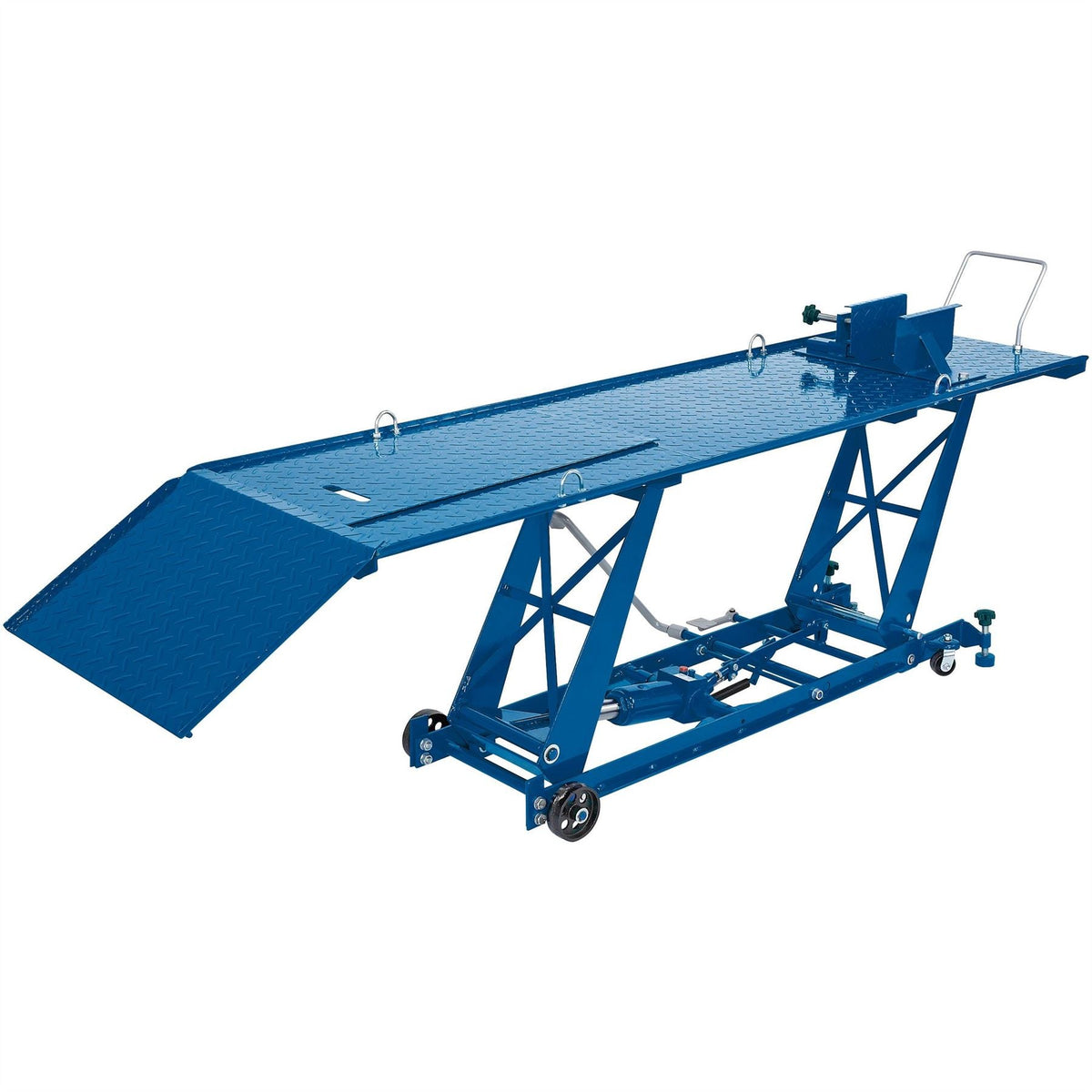 Draper Hydraulic Motorcycle Lift 360kg 37058 White Rose Tools