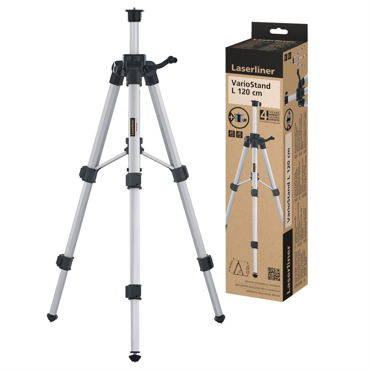 Laserliner 080.29E VarioStand L Tripod 32177 White Rose Tools