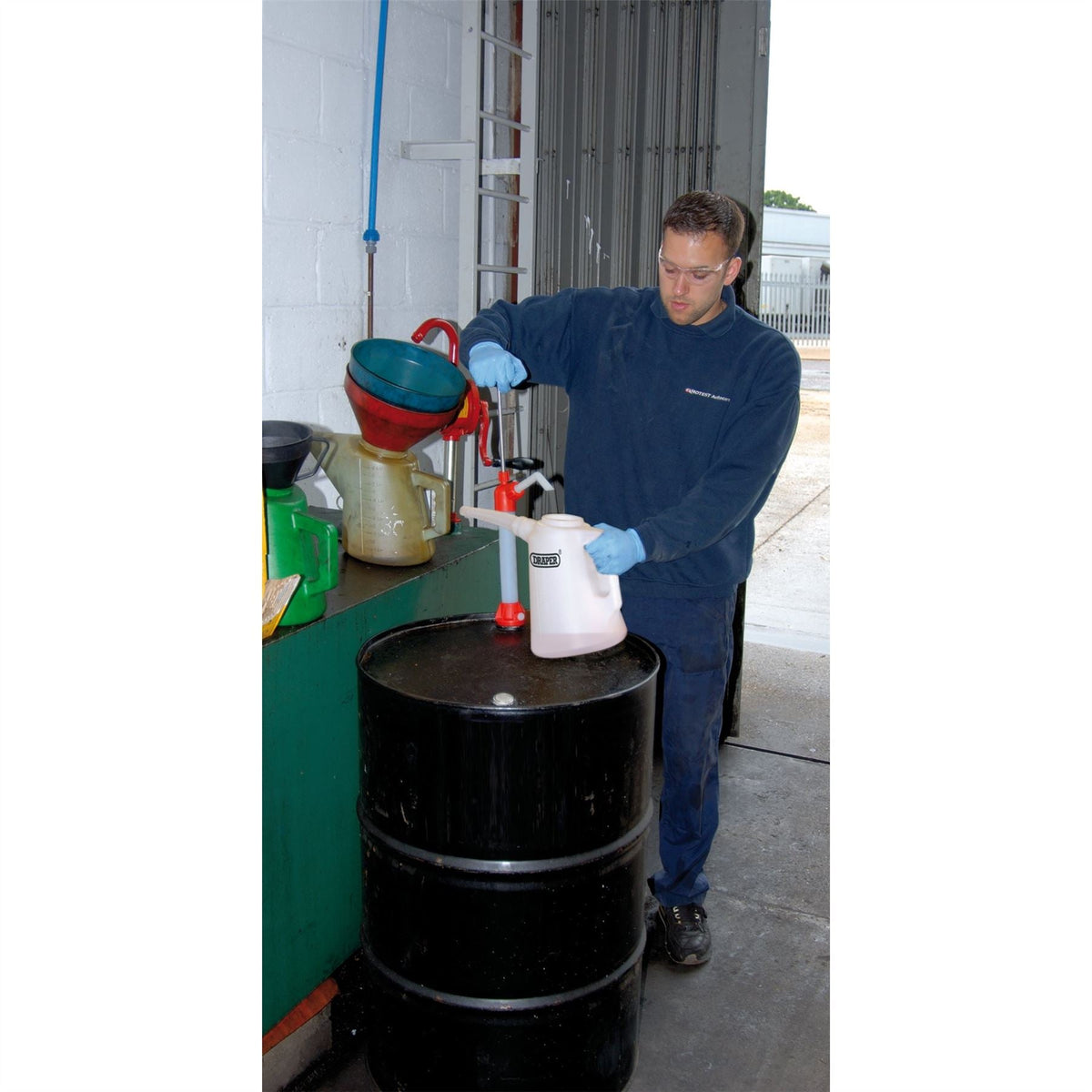 Draper Chemical Drum Pump 43967 White Rose Tools