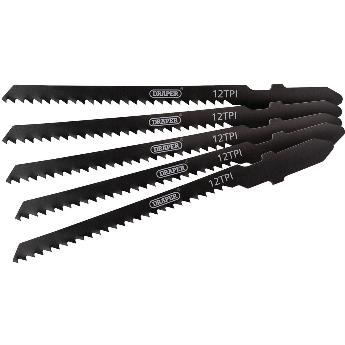 Draper DT119BO Jigsaw Blades 83mm (5 Piece) 81723 White Rose Tools