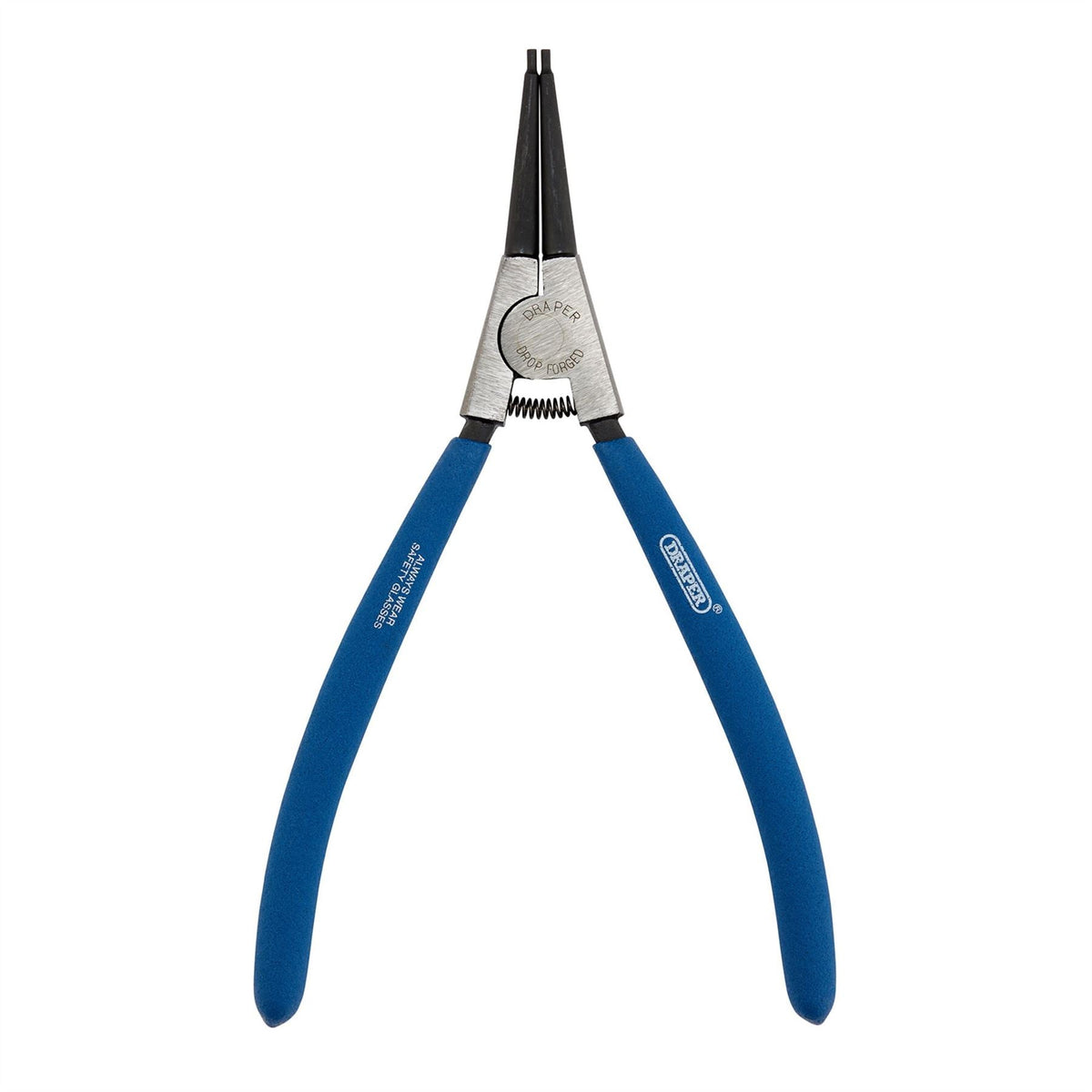 Draper Straight Tip External Circlip Pliers 210mm 56423 White Rose Tools