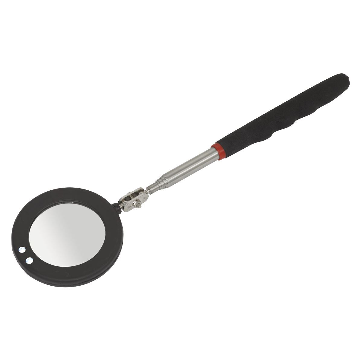 Siegen by Sealey Telescopic Inspection Mirror Ø75mm with LED