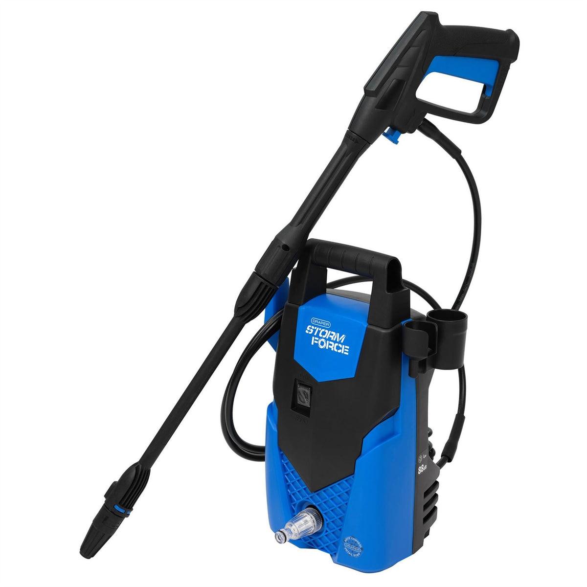 Draper Storm Force 230V Pressure Washer 1400W 105bar 98674 White Rose Tools