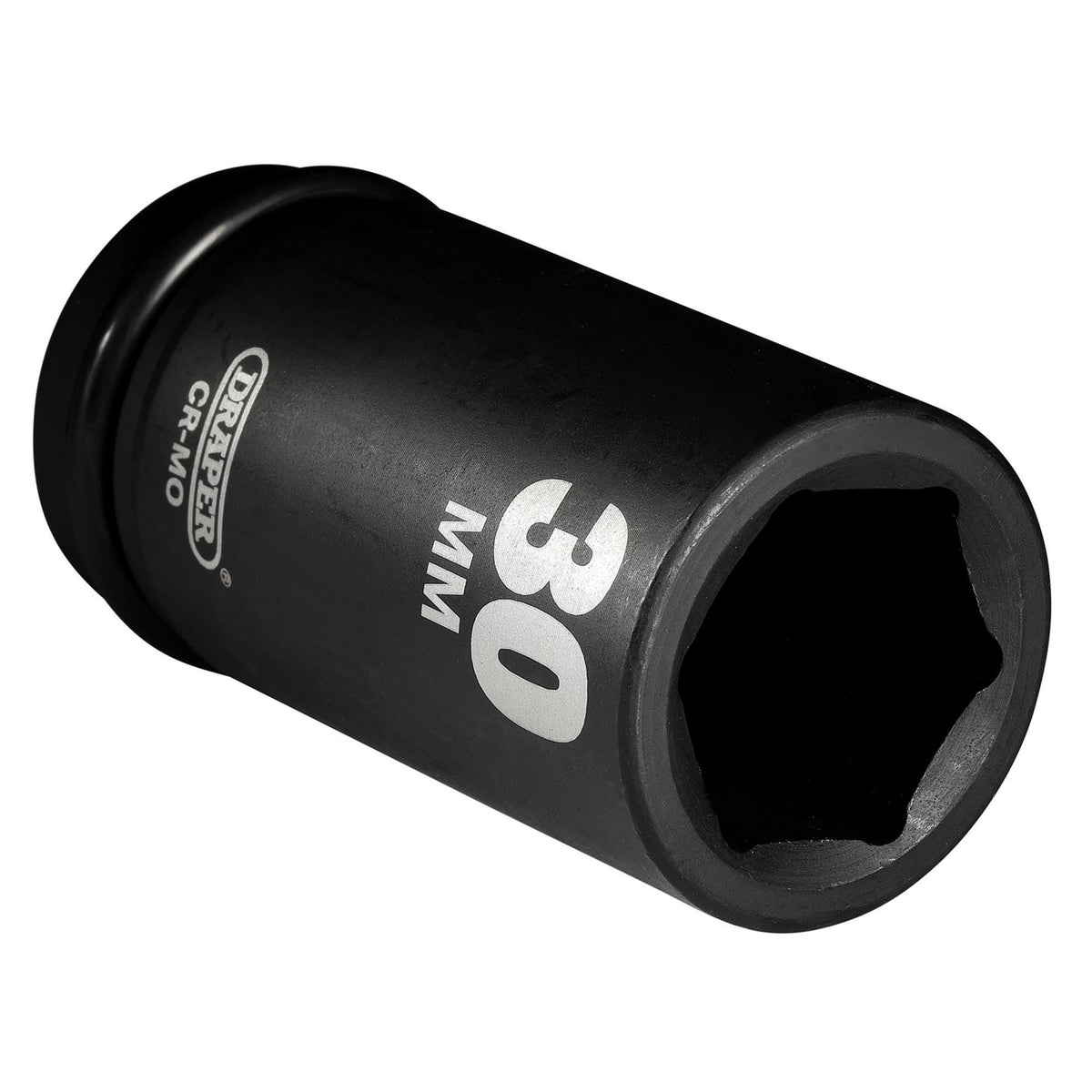 Draper Hi-TORQ® Deep Impact Socket 3/4" Sq. Dr. 30mm 71916 White Rose Tools