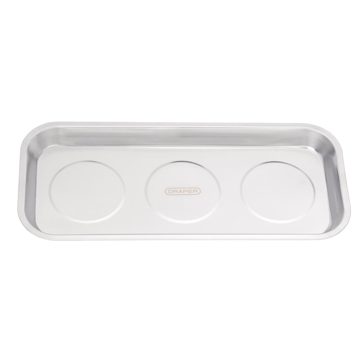Draper Stainless Steel Magnetic Parts Tray 33007 White Rose Tools