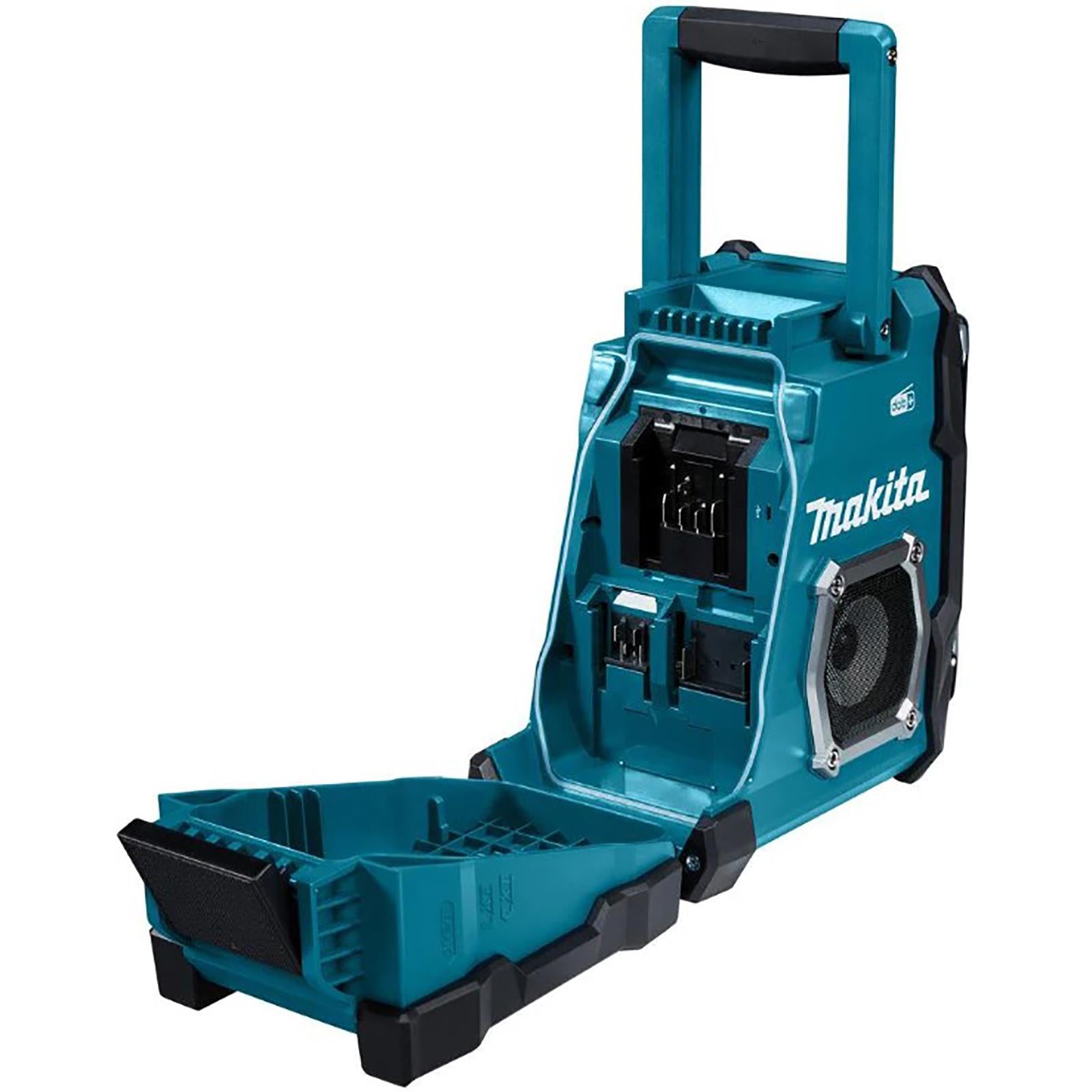 Makita DAB Radio Job Site Work Cordless CXT LXT XGT Phone Charger USB AUX MR003GZ Body Only