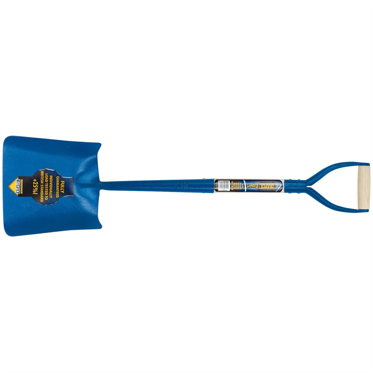 Draper Expert Contractors Square Mouth No.2 Shovel with Ash Shaft 52956 White Rose Tools