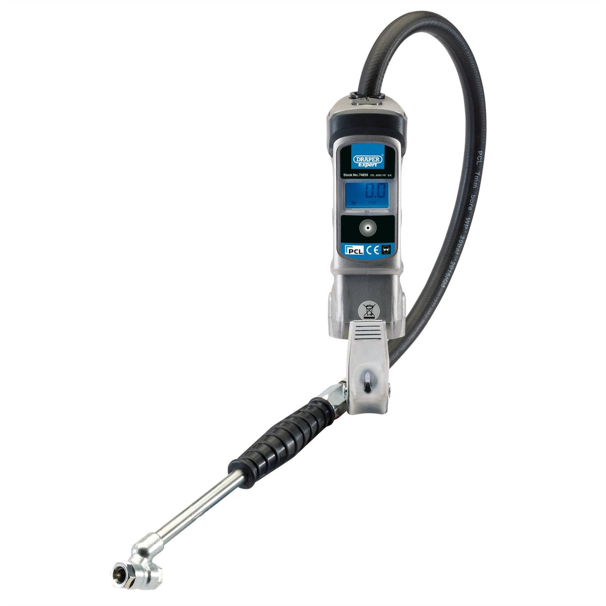 Draper Expert Digital Air Line Gauge 74839 White Rose Tools