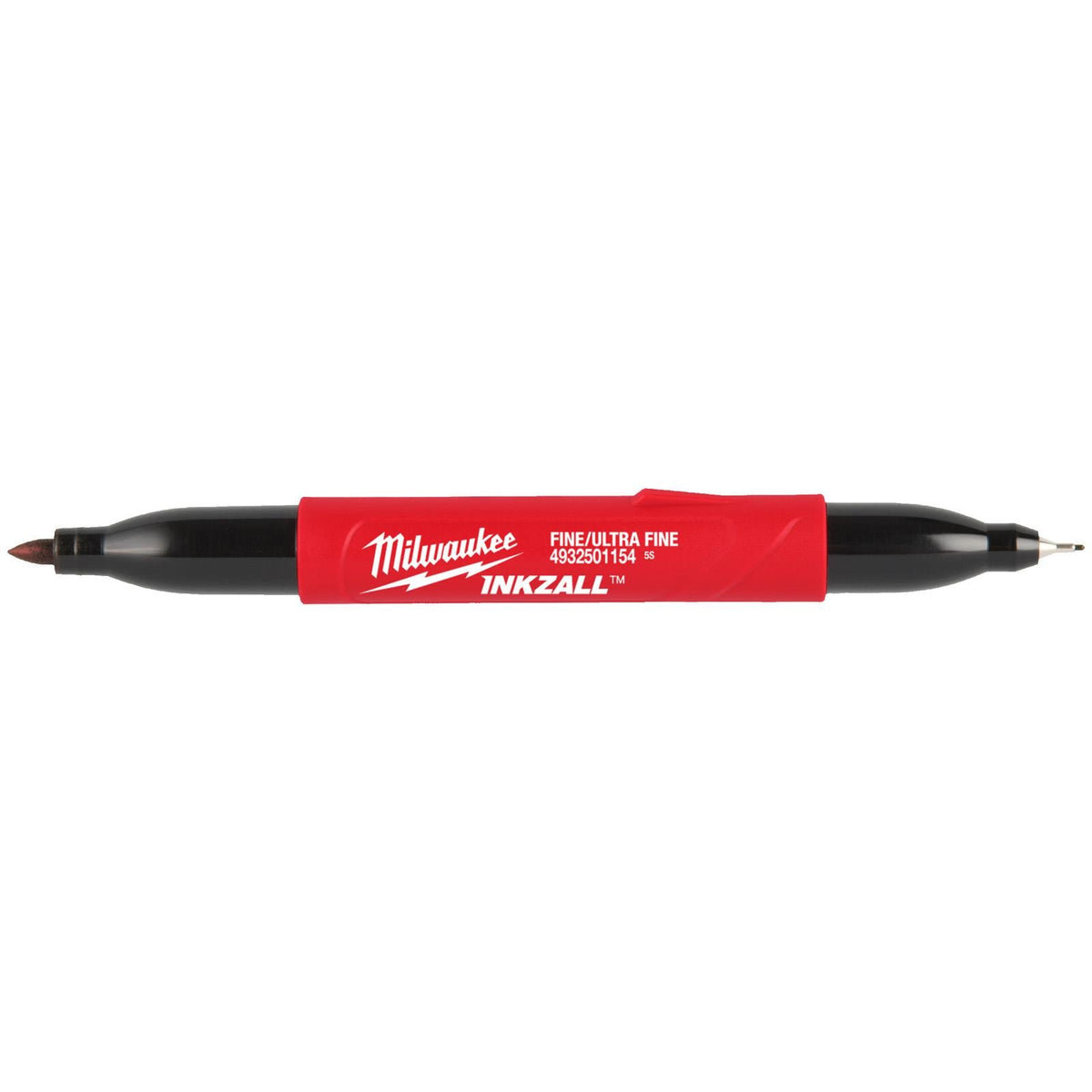 Milwaukee INKZALL Double Tip Ultra-Fine Point and Fine Point Marker Pen White Rose Tools