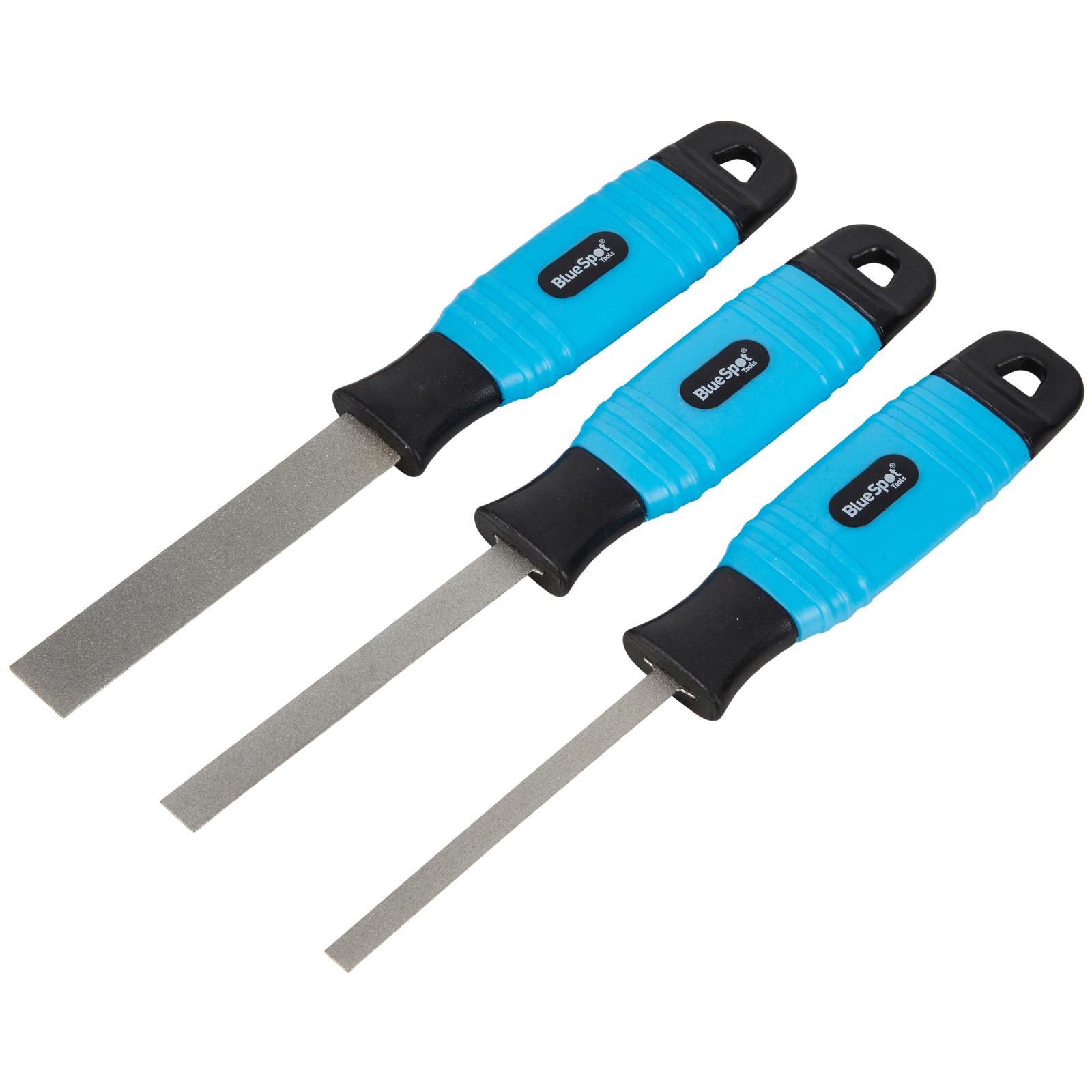 BlueSpot Flexible Diamond Coated Files Thin Type 3 Piece