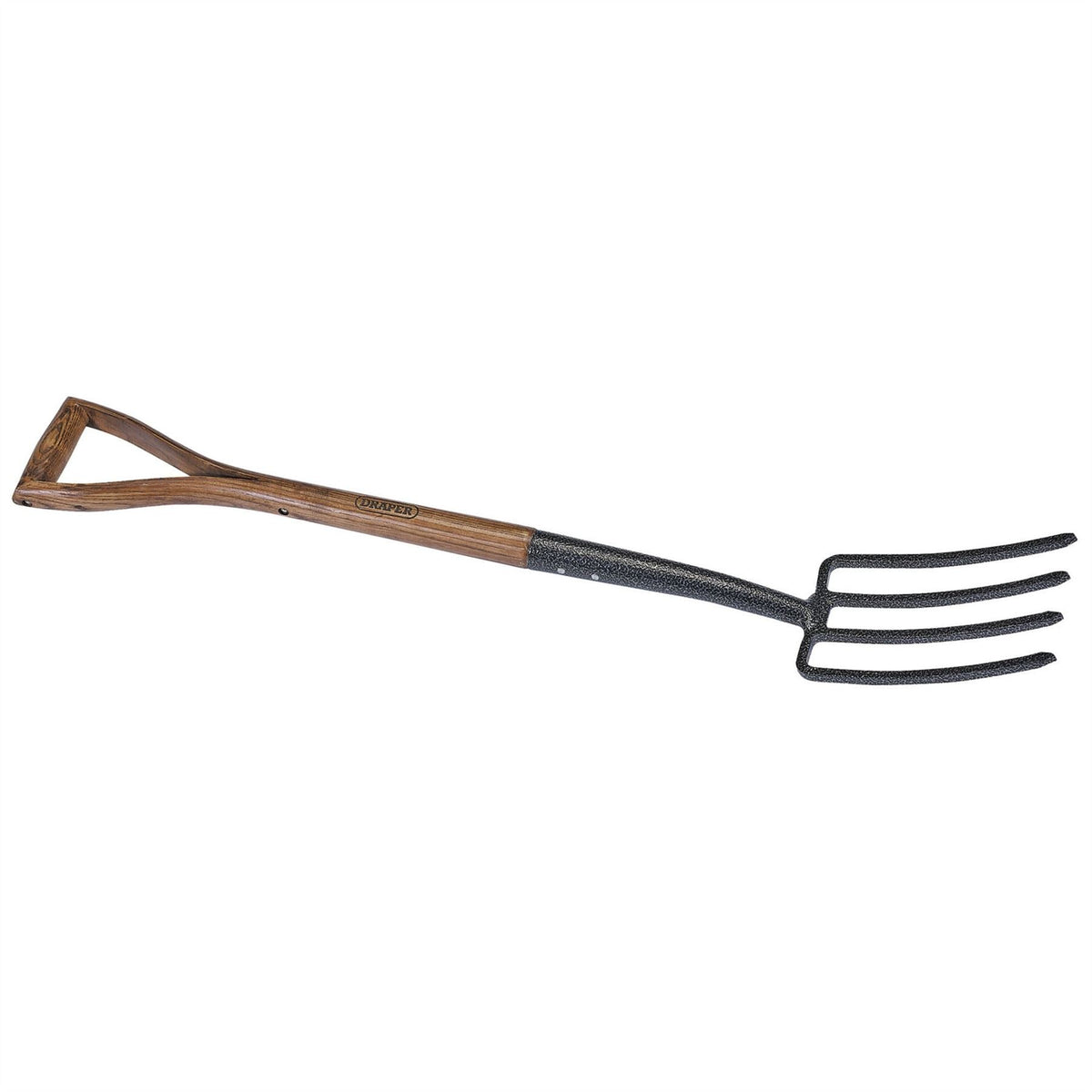 Draper Carbon Steel Border Fork with Ash Handle25068 14304 White Rose Tools