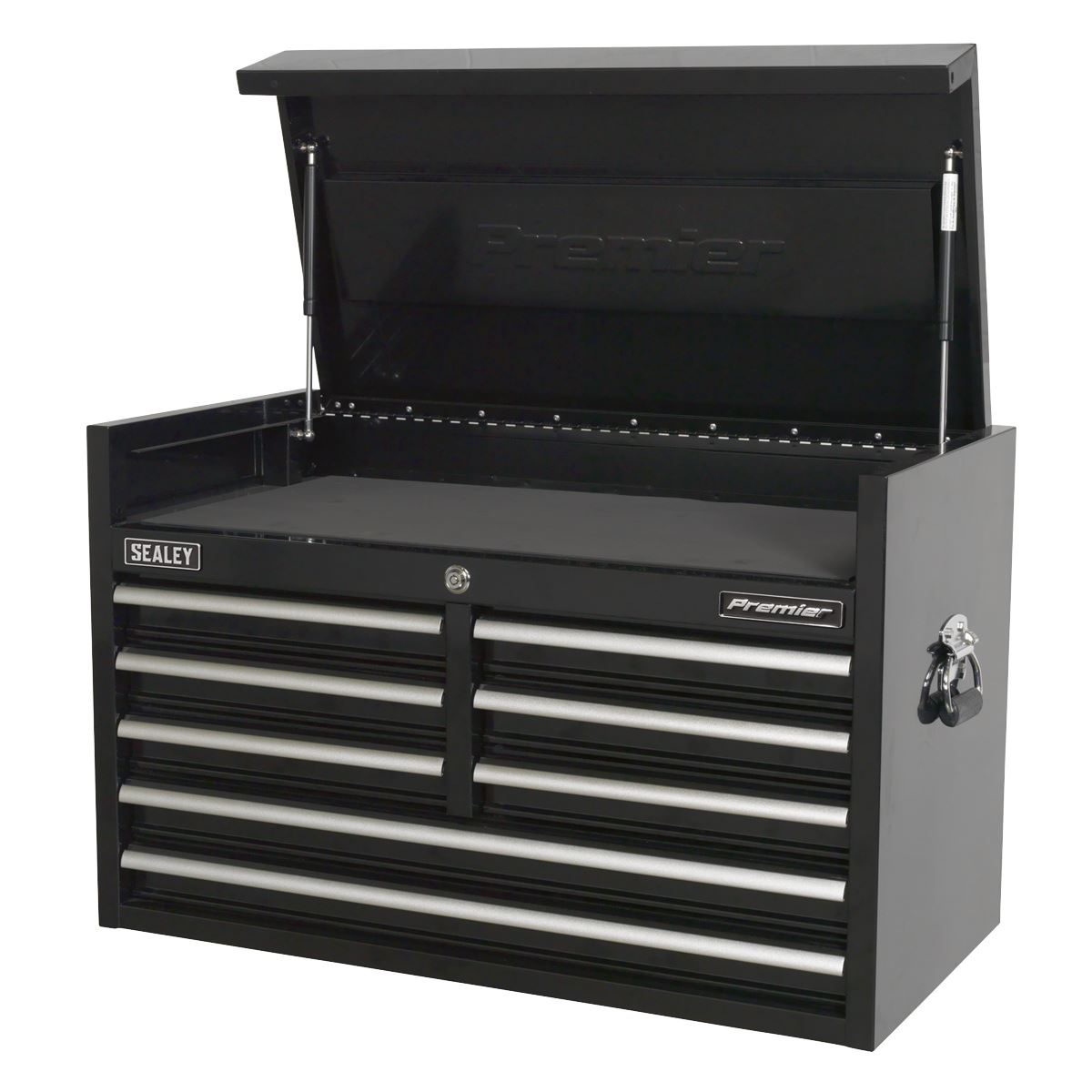 Sealey Premier Topchest 8 Drawer 915mm Heavy-Duty Black
