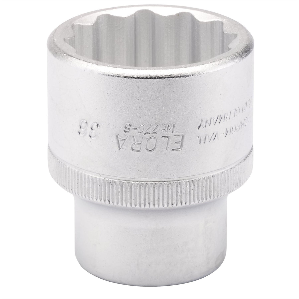 Elora Bi-Hexagon Socket 3/4" Sq. Dr. 36mm 00799 White Rose Tools