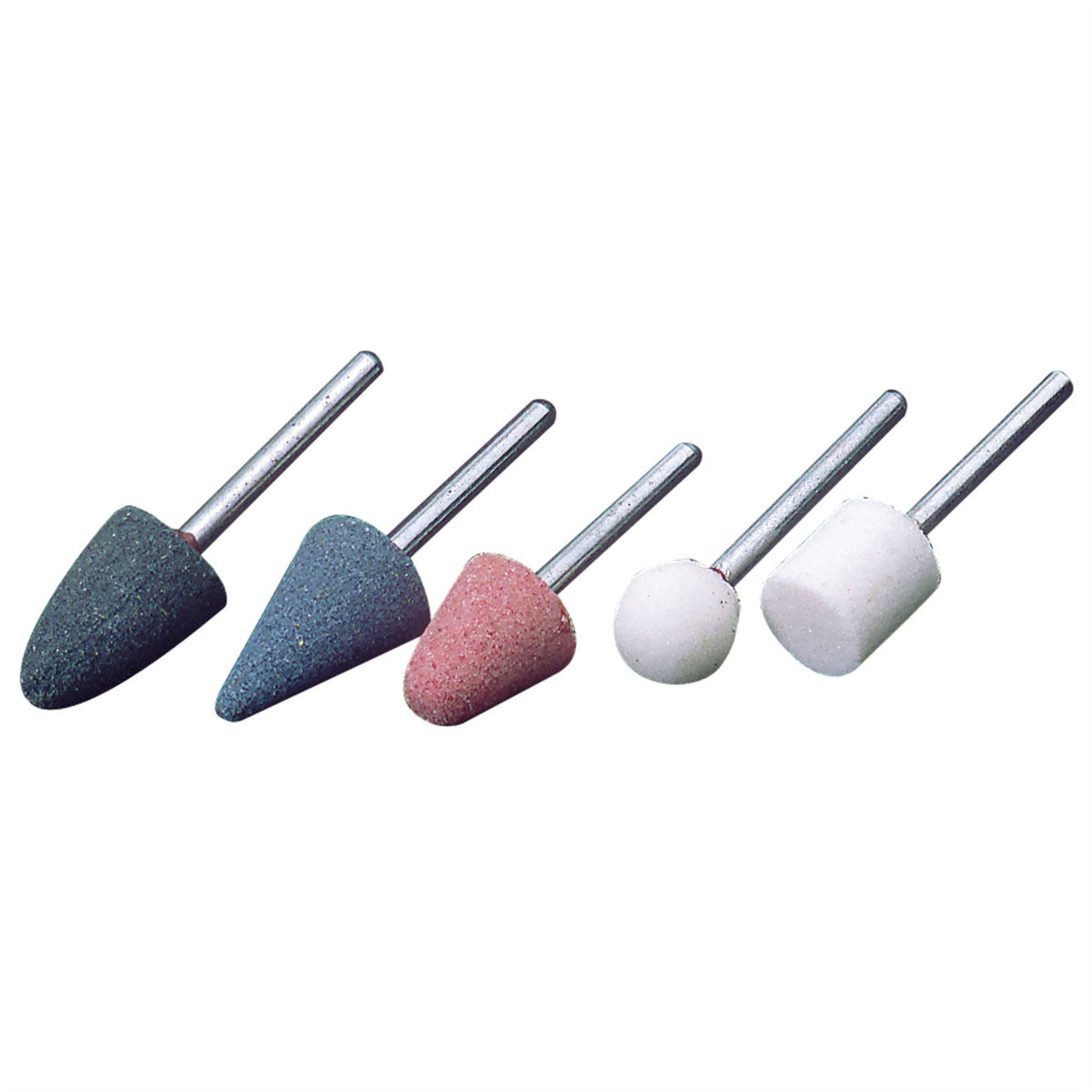 Draper Shank Mounted Grinding Point Set 1/8" (5 Piece) 49294 White Rose Tools