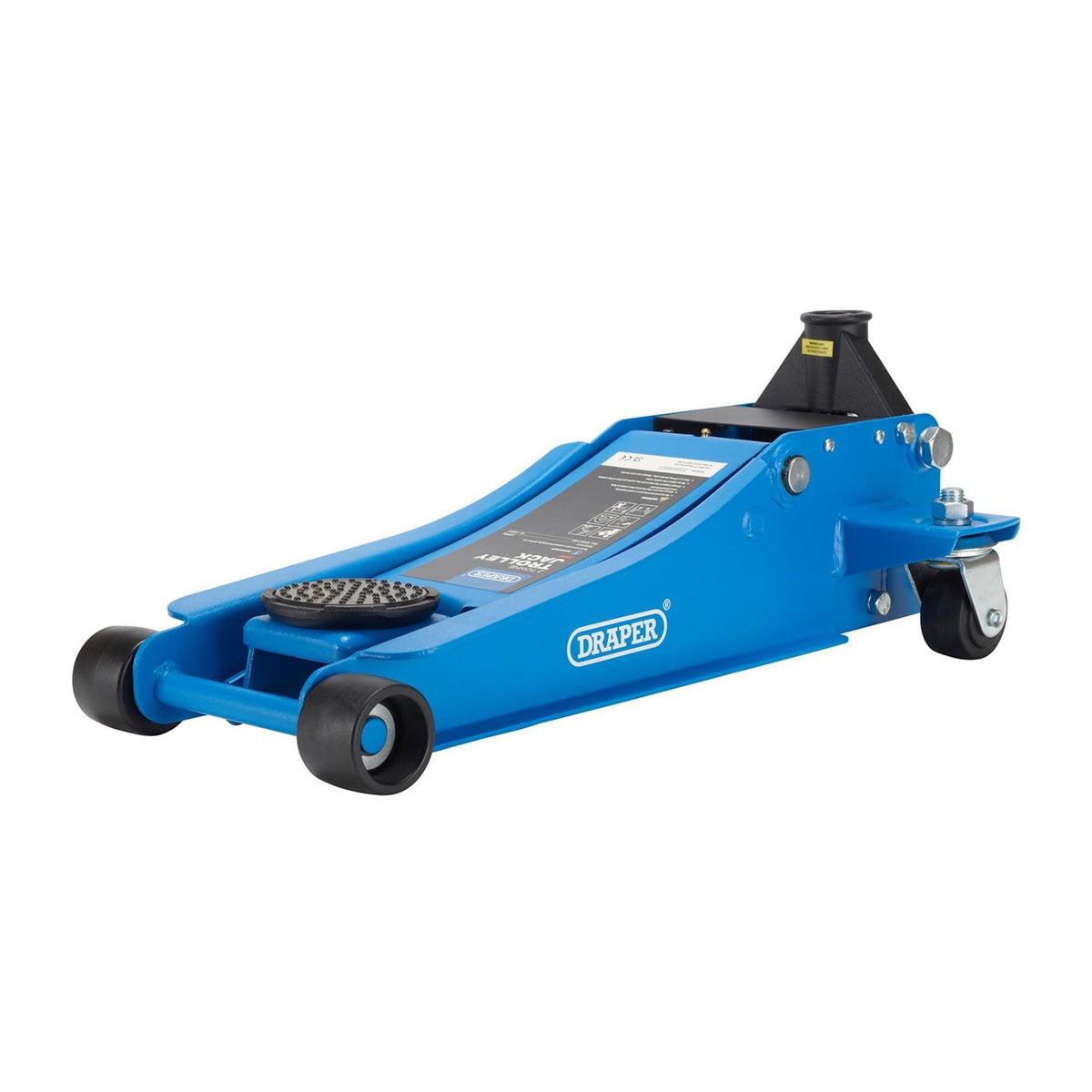 Draper Low Profile Trolley Jack 2 Tonne 28497 White Rose Tools