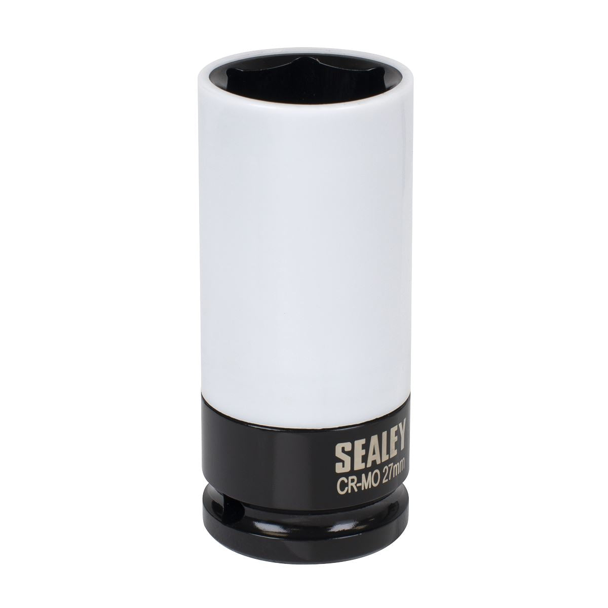 Sealey Alloy Wheel Impact Socket 1/2"Sq Drive 27mm White Rose Tools