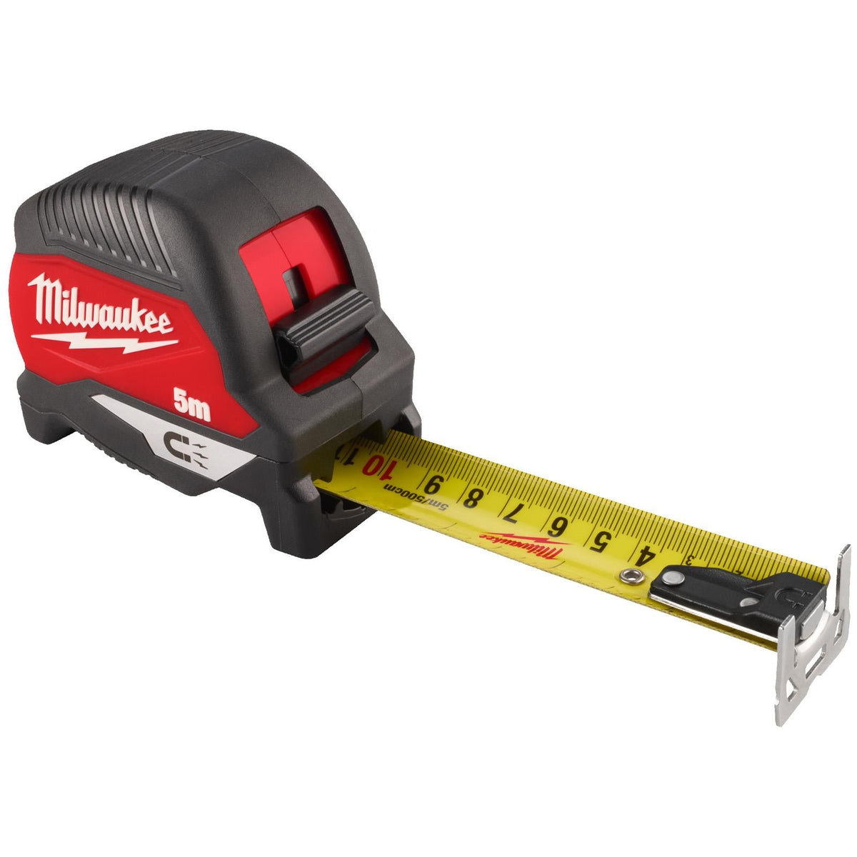 Milwaukee Magnetic Tape Measure Gen4 5m Metric White Rose Tools
