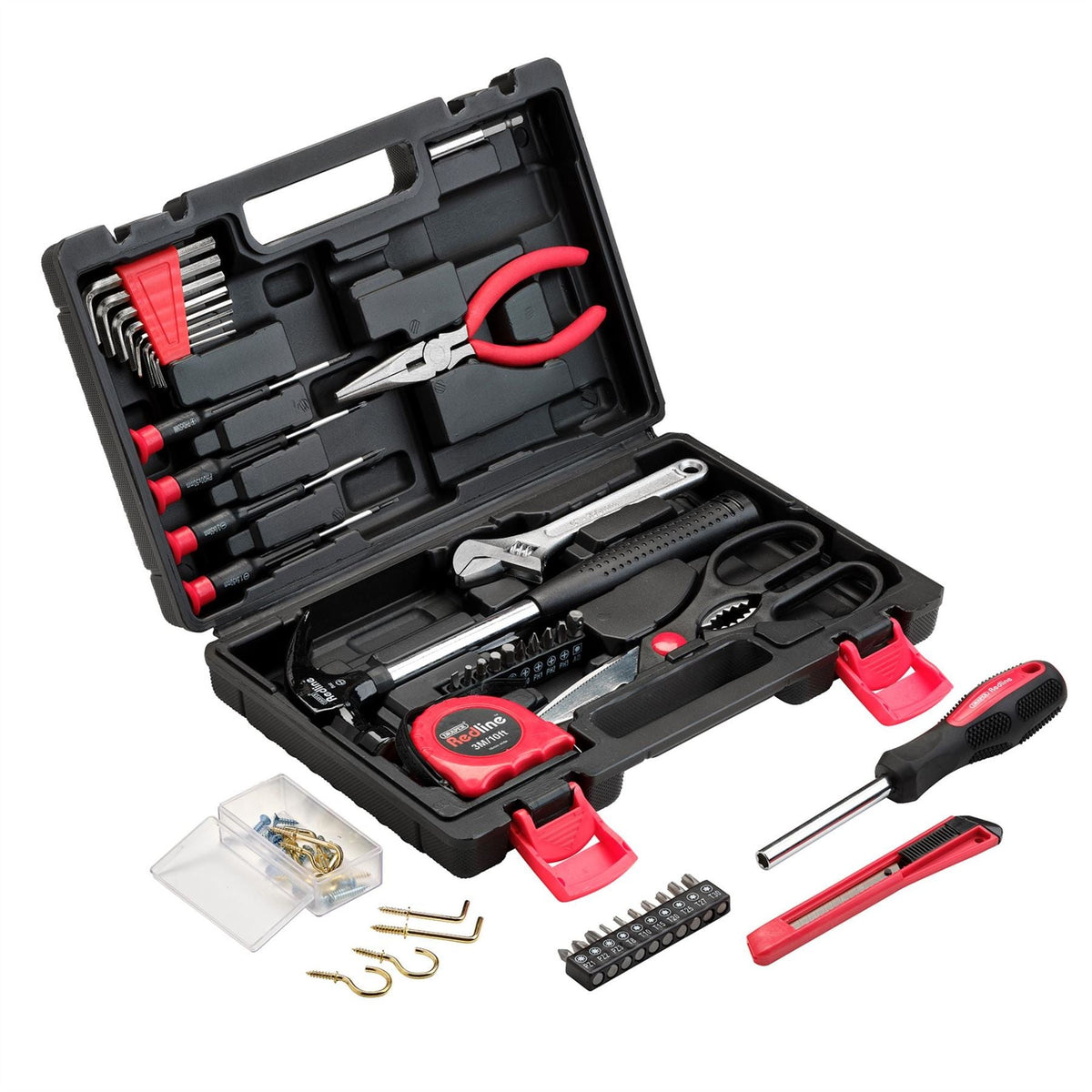 Draper Redline® DIY Essential Tool Kit (41 Piece) 70381 White Rose Tools