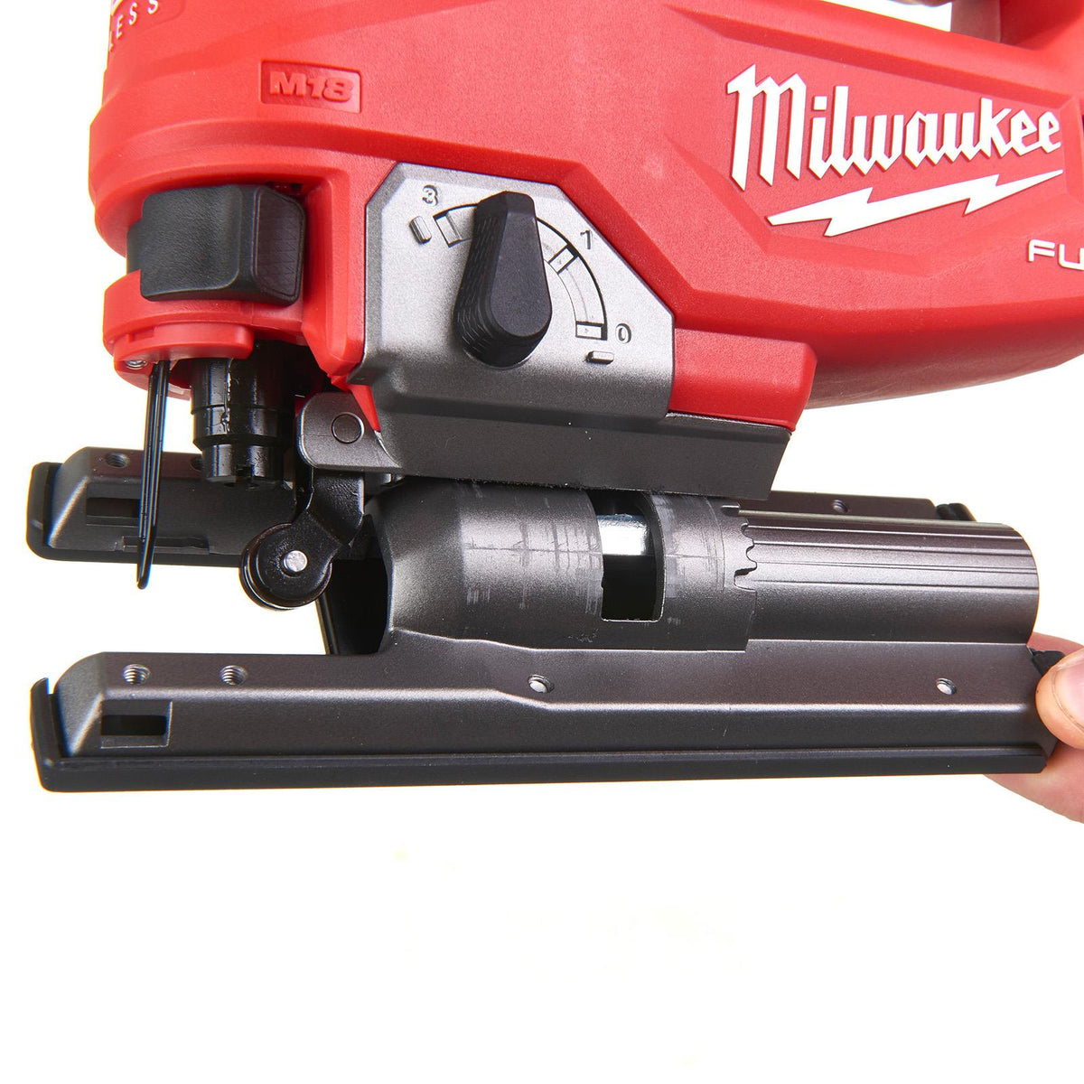 Milwaukee M18 FUEL Top Handle Jigsaw Bare Unit M18FJS-0 White Rose Tools