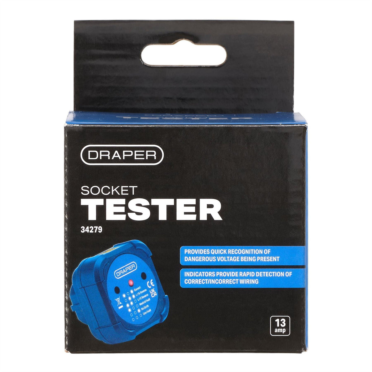 Draper Socket Tester 13A 34279 White Rose Tools