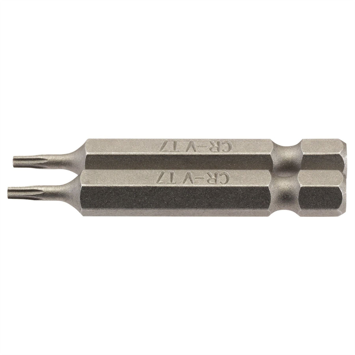 Draper TX-STAR® Insert Bit 1/4" Hex 50mm Long T7 (Pack of 2) 66483 White Rose Tools