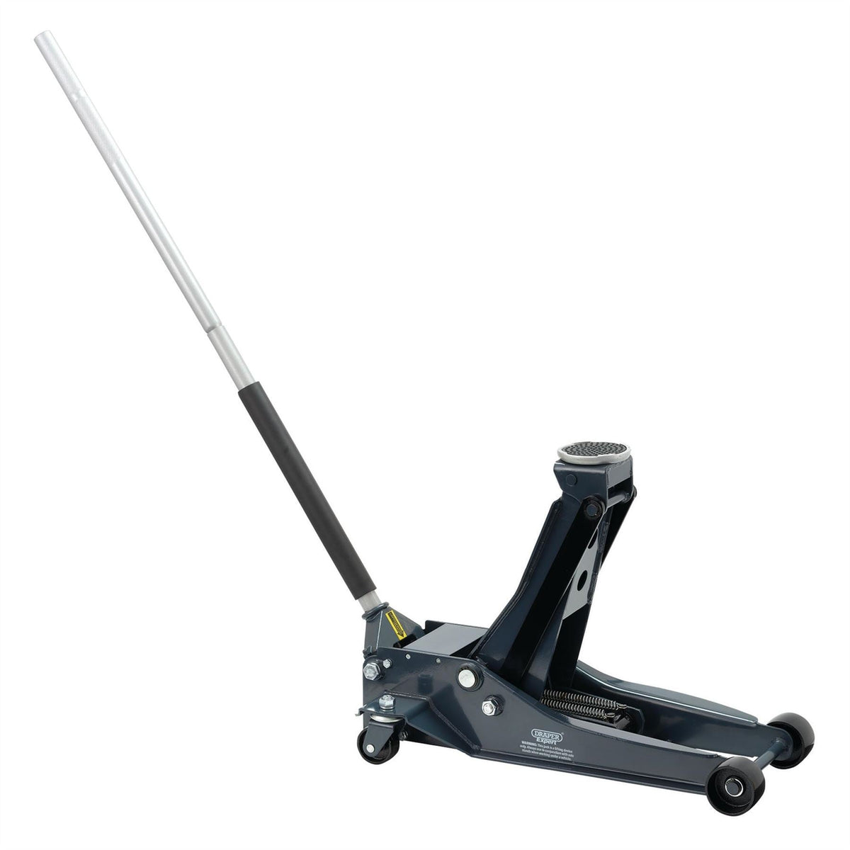 Draper Expert Professional Low Profile Garage Trolley Jack 4 Tonne 24276 White Rose Tools