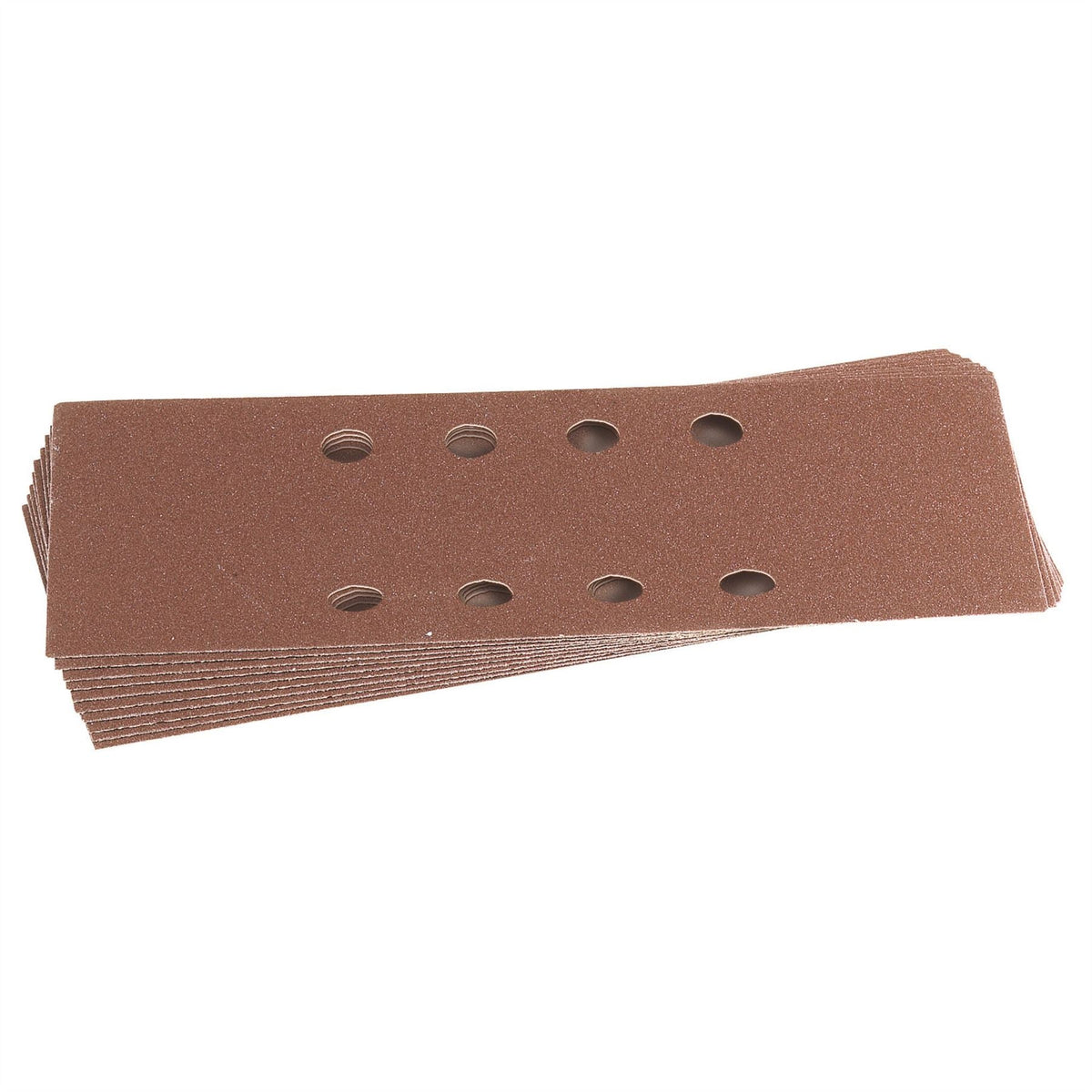 Draper 232 x 92mm 60 Grit Aluminium Oxide Sanding Sheets for 63128 Random Orbit Sander (Pack of 10) 63630 White Rose Tools