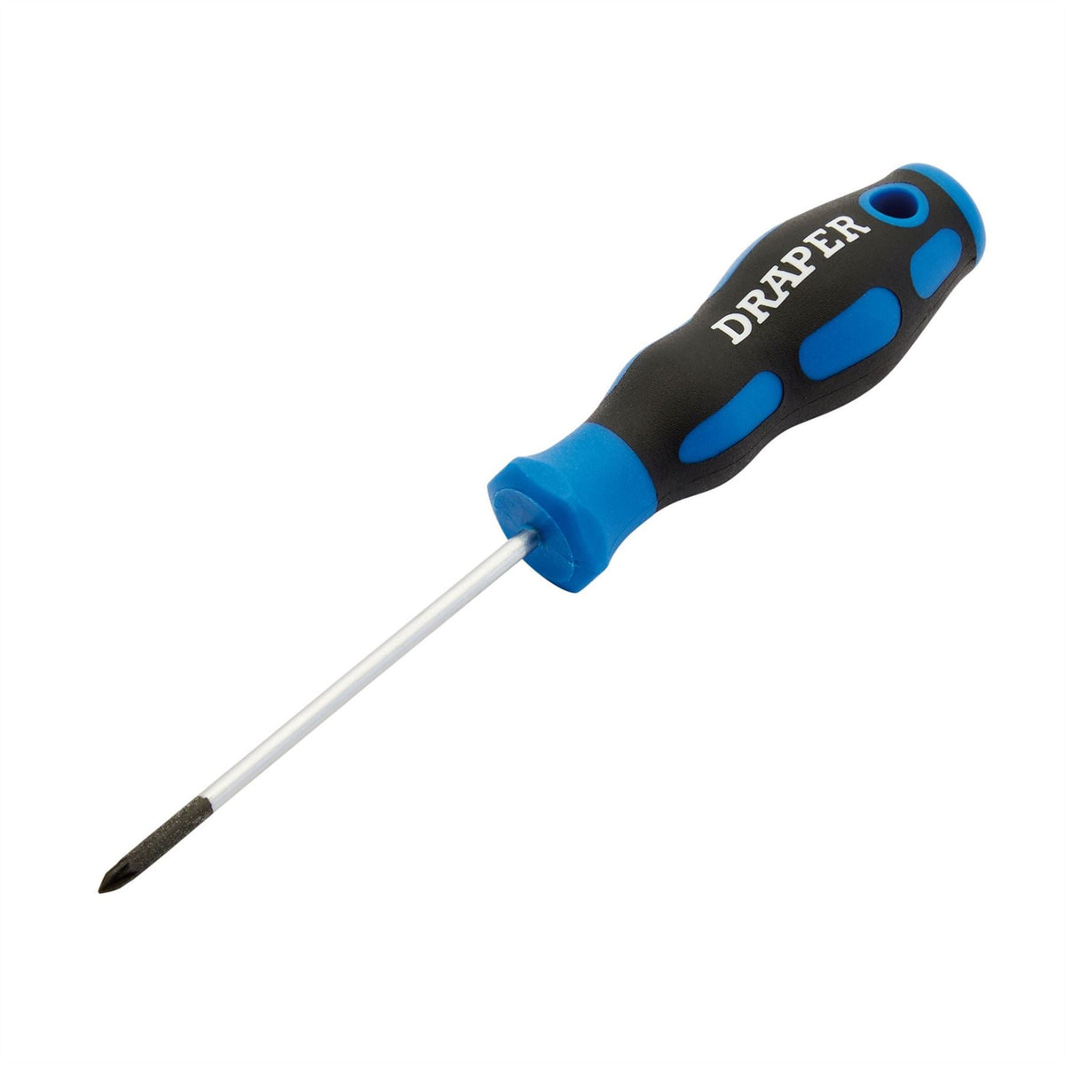 Draper Soft Grip PZ TYPE Screwdriver No.0 x 75mm 48925 White Rose Tools