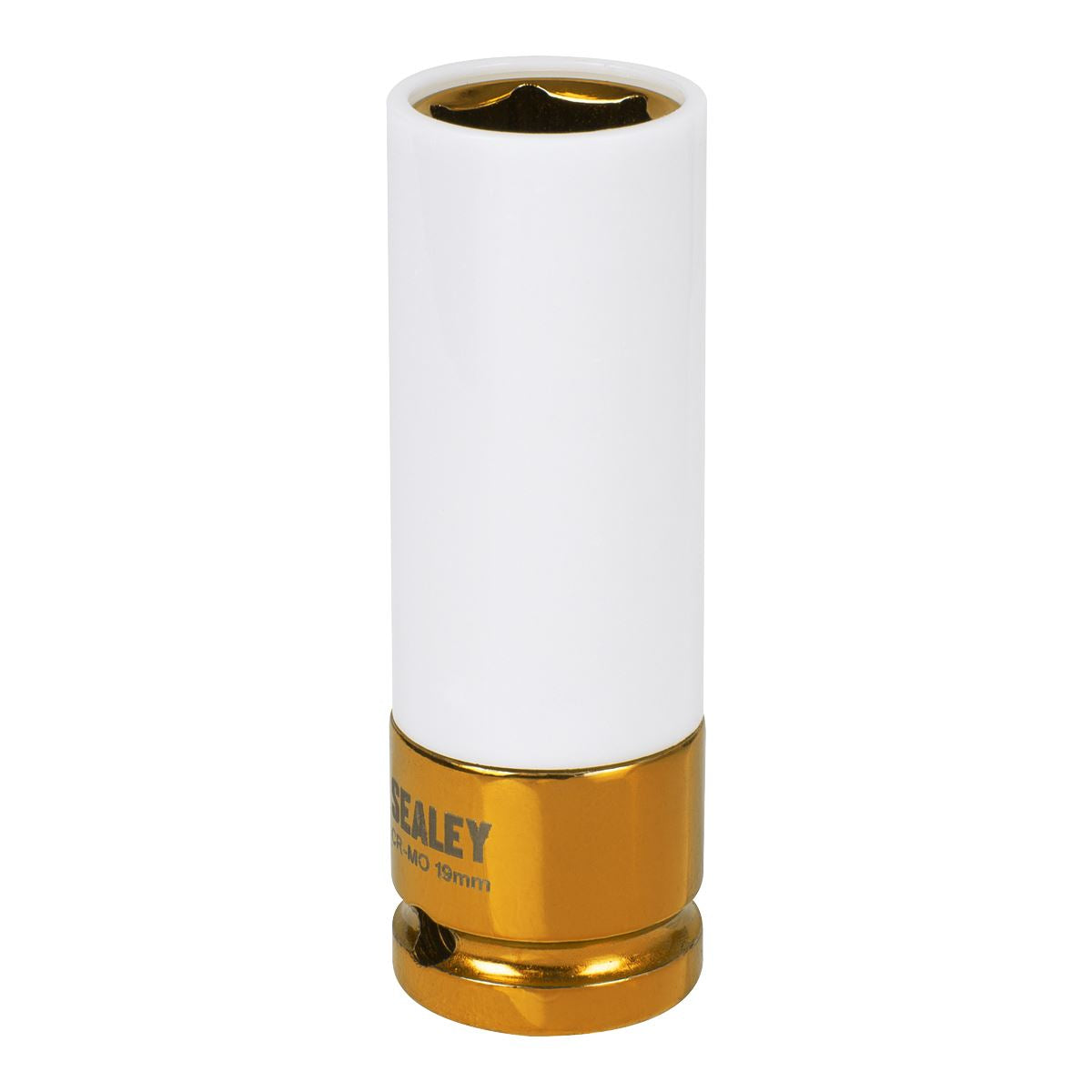 Sealey Alloy Wheel Impact Socket 1/2"Sq Drive 19mm White Rose Tools