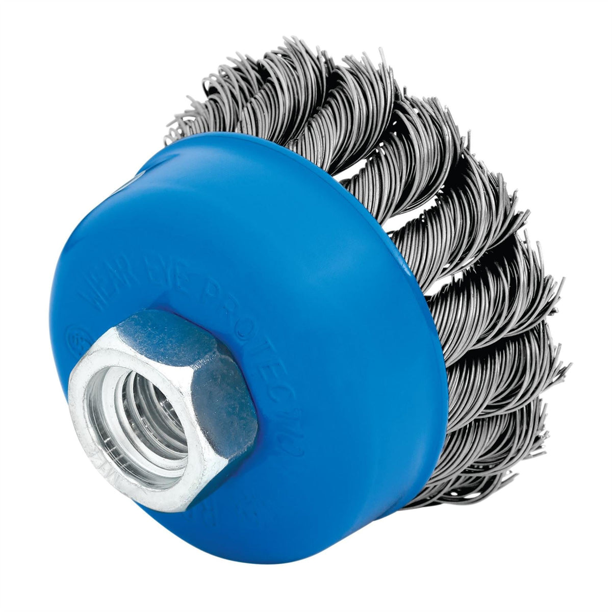Draper Steel Twist-Knot Wire Cup Brush 65mm M14 41447 White Rose Tools