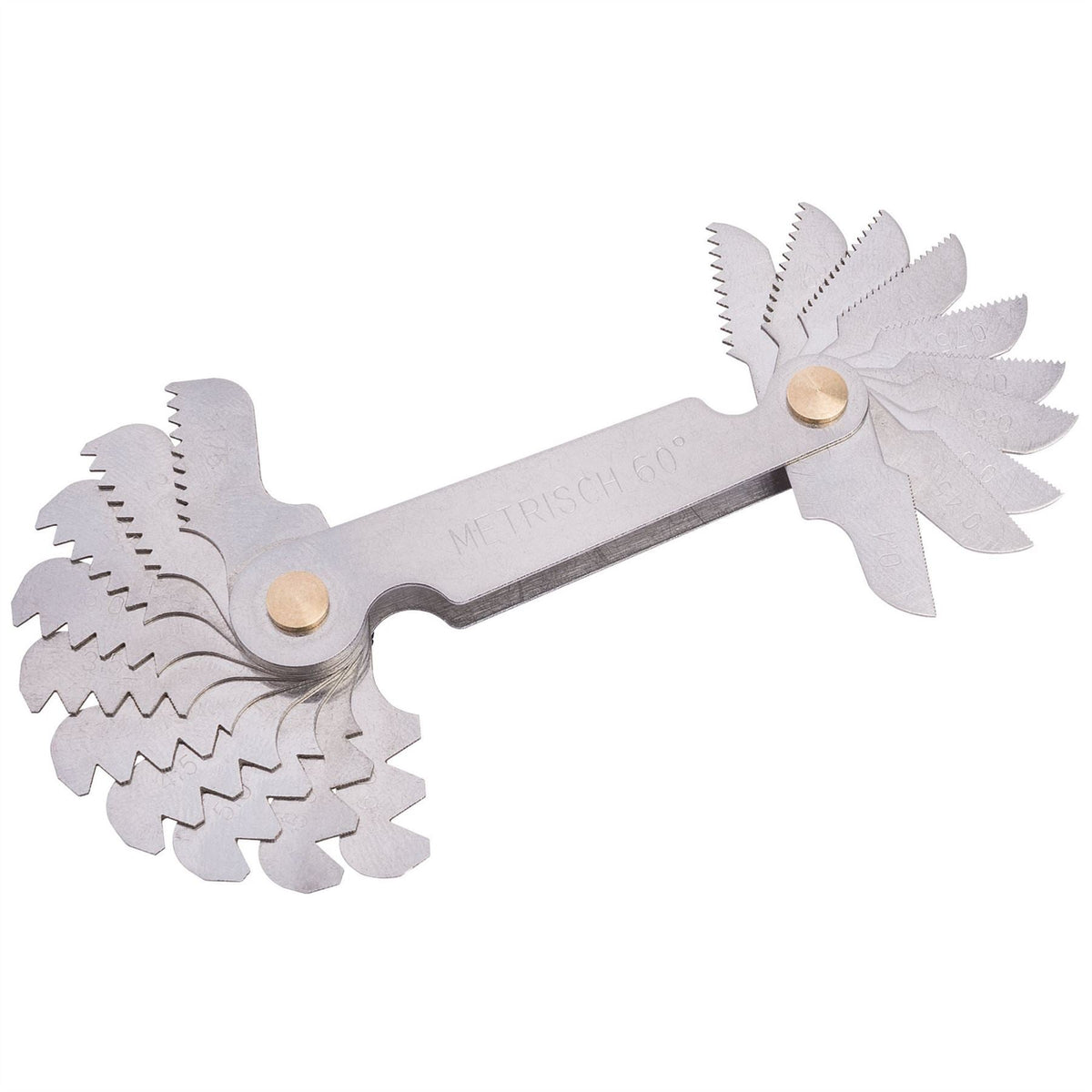 Draper 20 Blade Screwpitch Gauge Set 0.4 - 6mm 51070 White Rose Tools