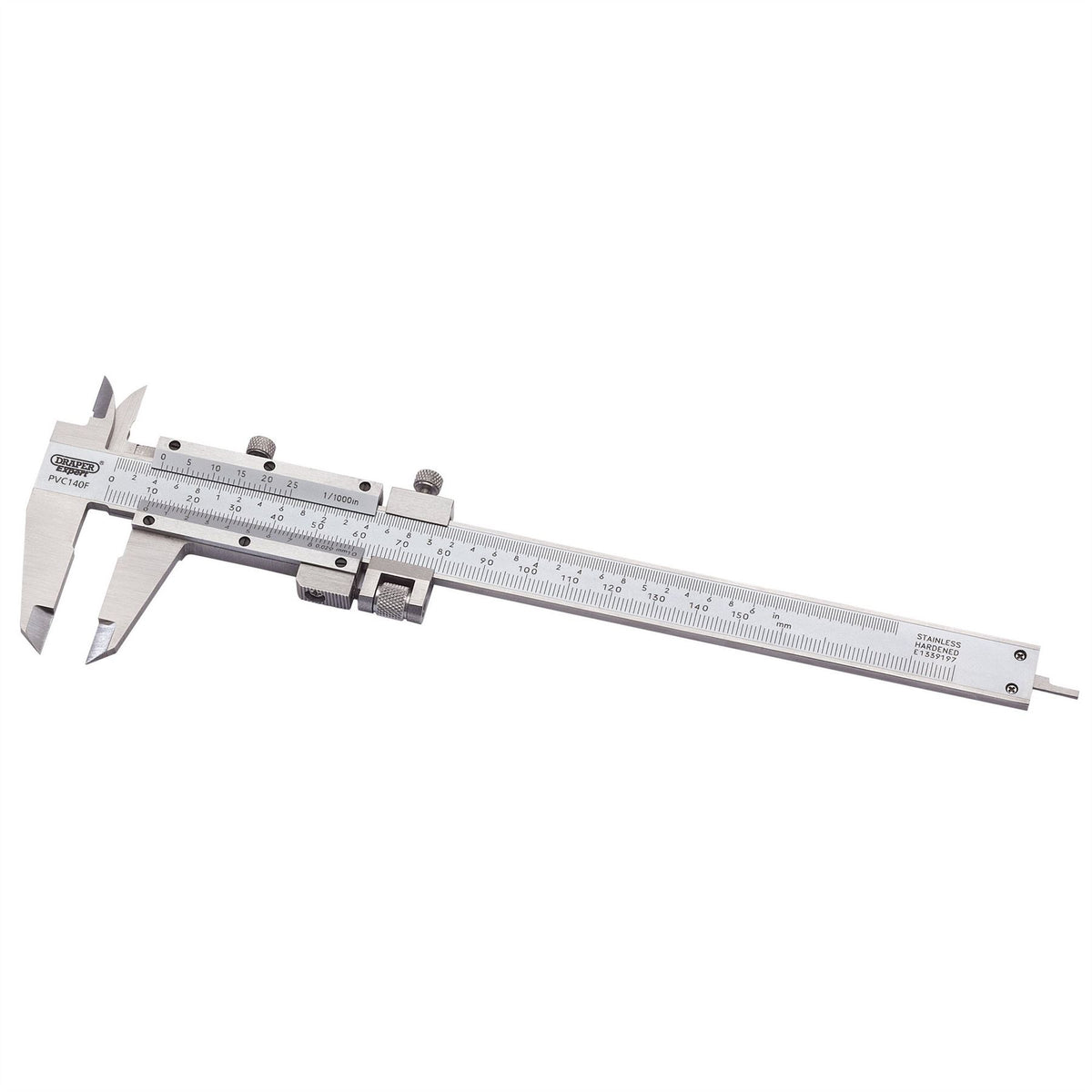 Draper Expert Vernier Caliper with Fine Adjustment 0 - 140mm/6" 50605