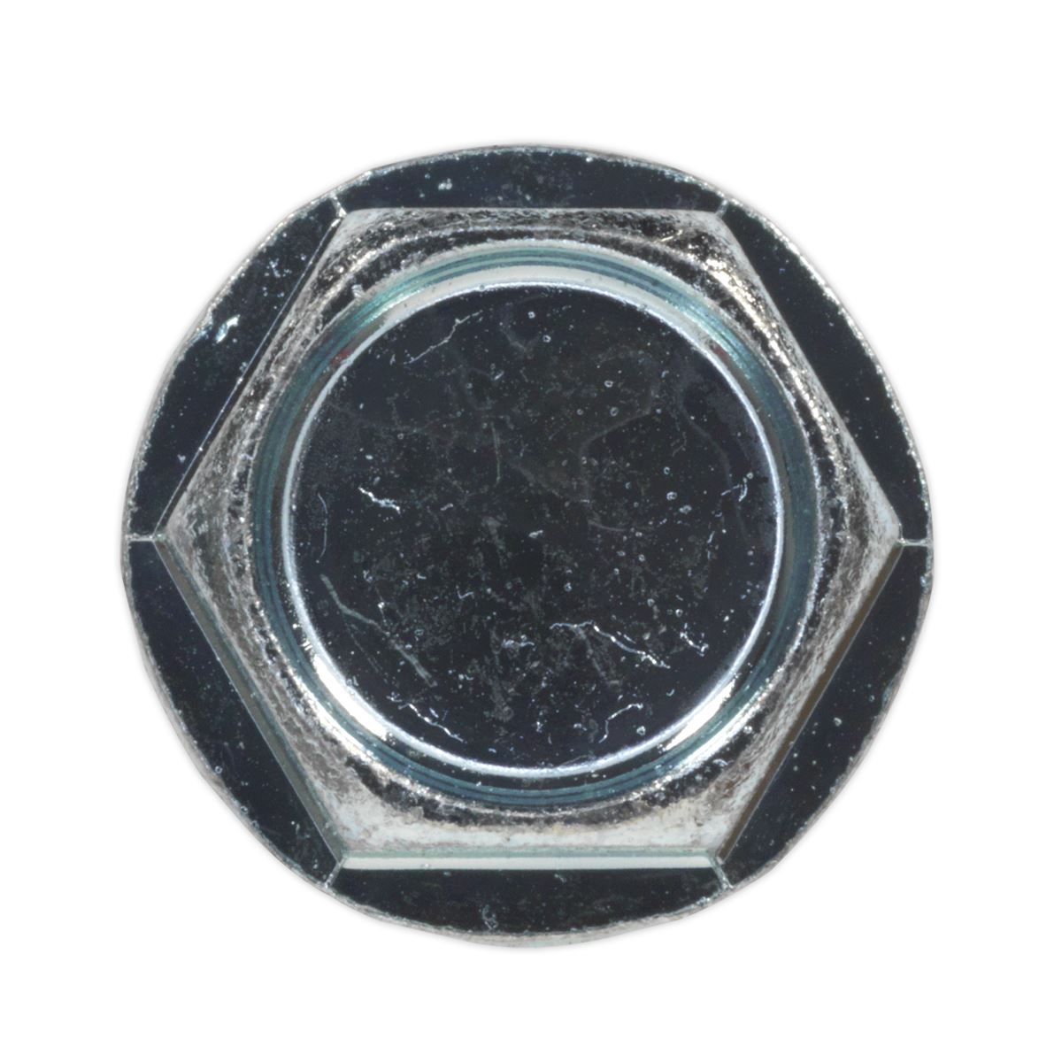 Sealey Self-Drilling Screw 5.5 x 25mm Hex Head Zinc Pack of 100