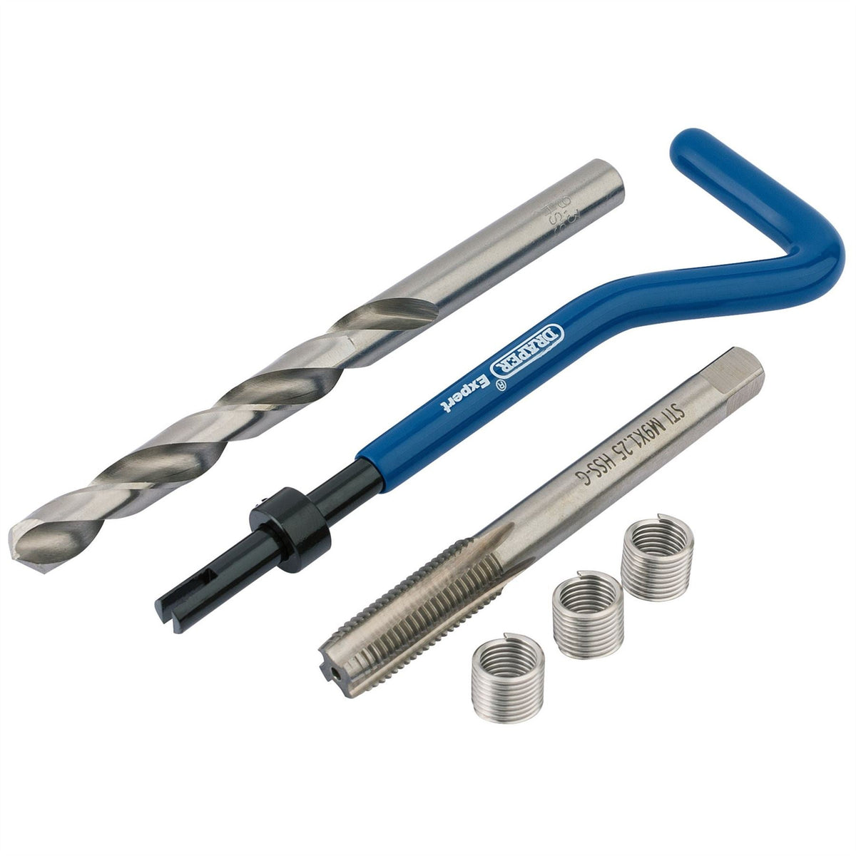 Draper Expert Metric Thread Repair Kit M9 x 1.25 82631 White Rose Tools
