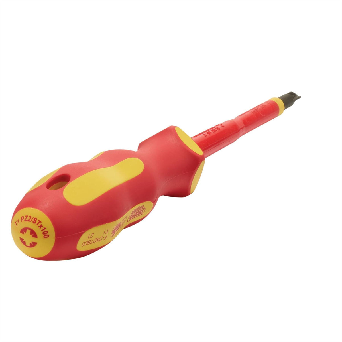 Draper XP1000 VDE PZ/SL Type Screwdriver No.2 x 100mm 64495 White Rose Tools