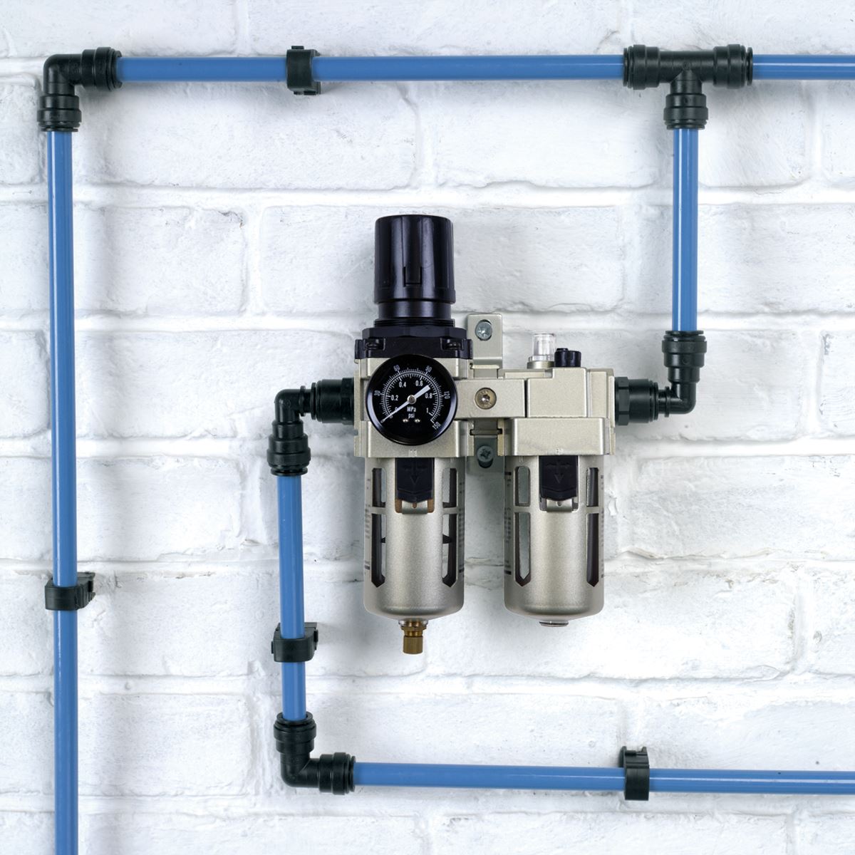 Sealey Air Filter/Regulator/Lubricator Max Airflow 105cfm