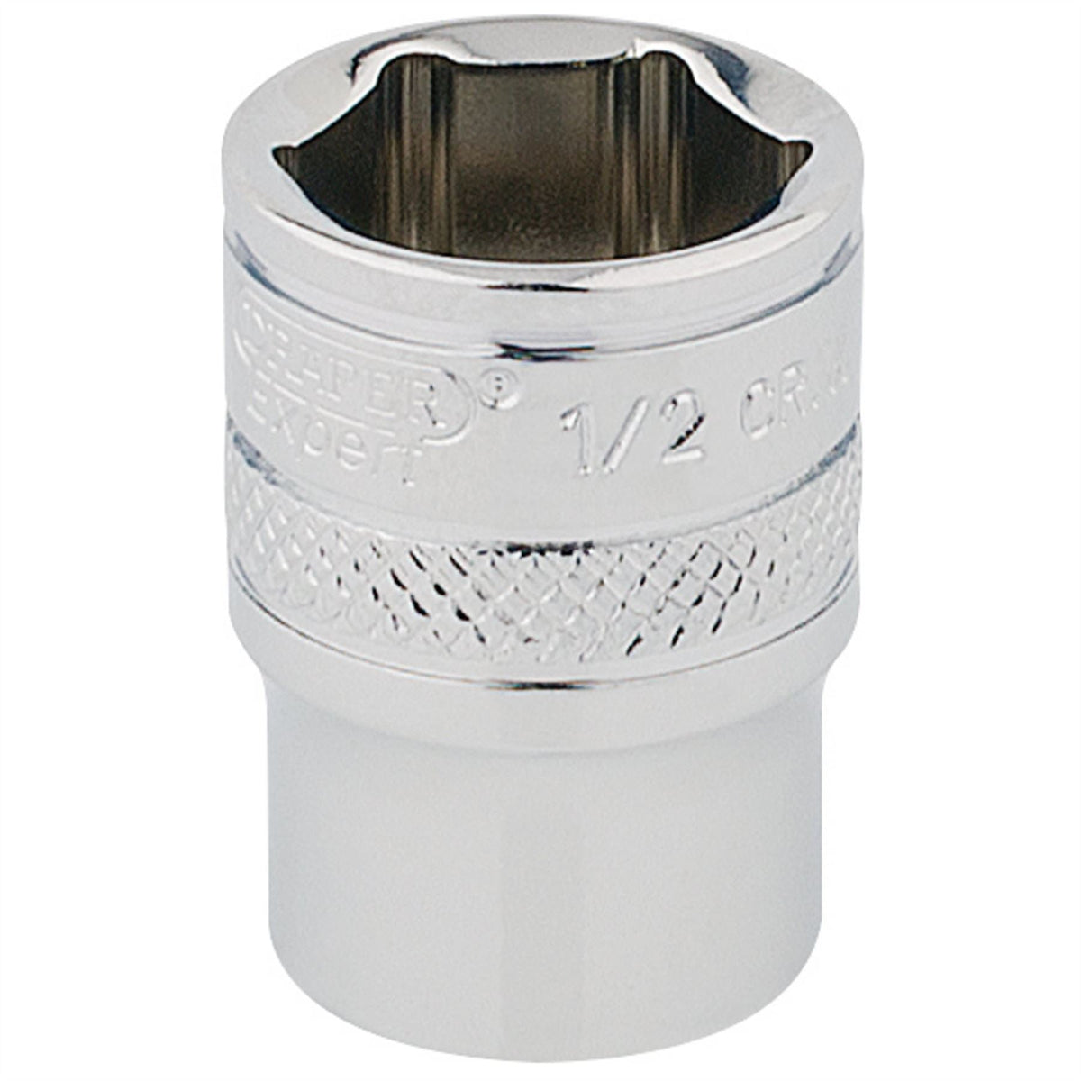 Draper Expert HI-TORQ® 6 Point Socket 1/4" Sq. Dr. 1/2" 49010 White Rose Tools