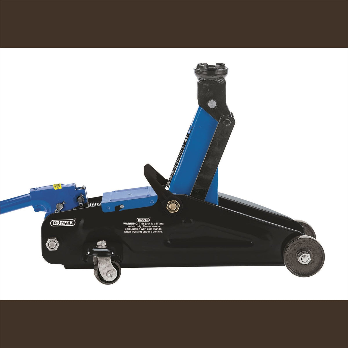 Draper Trolley Jack with Carry Case 2 Tonne 54635 White Rose Tools