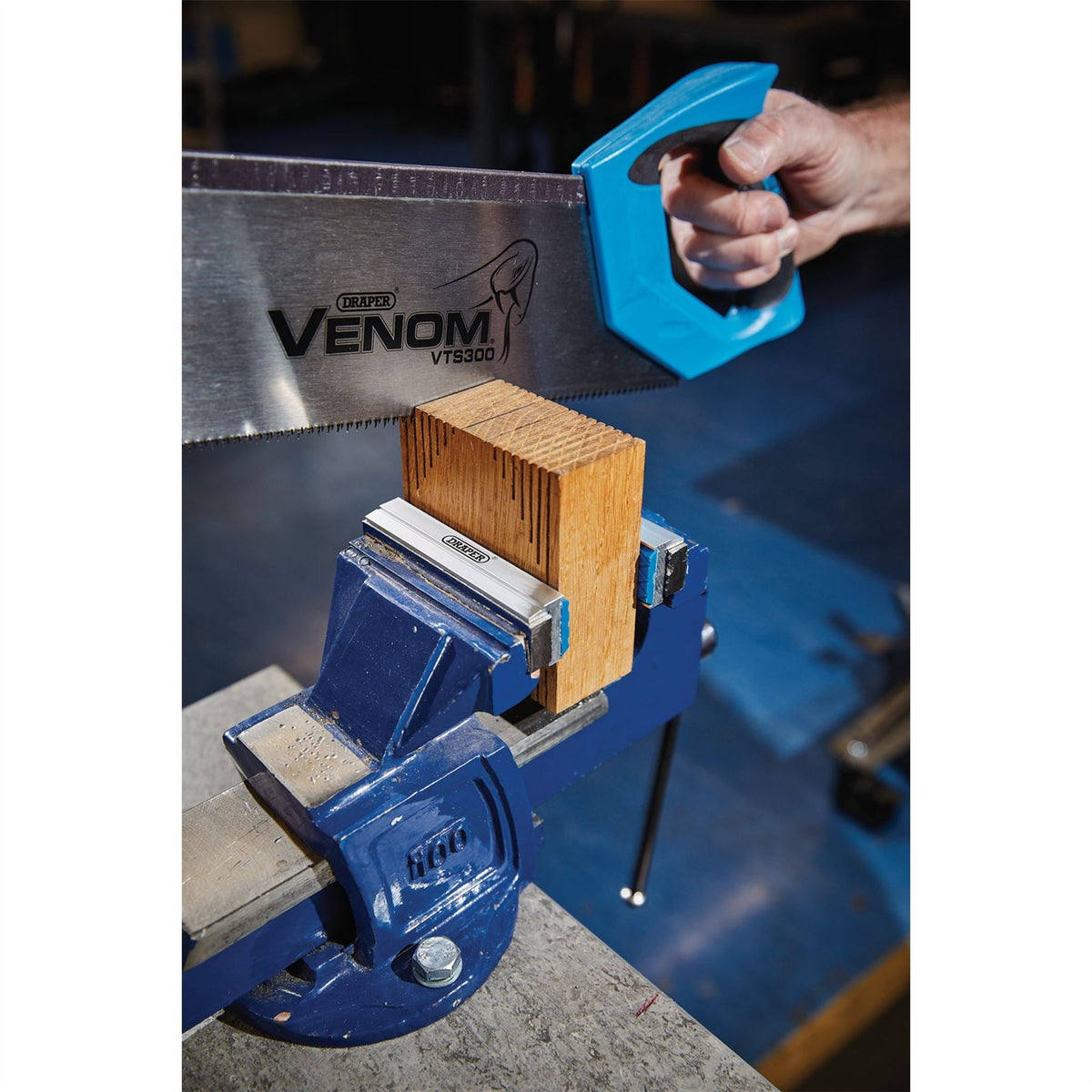 Draper Venom® Double Ground Tenon Saw 300mm 11tpi/12ppi 82200 White Rose Tools